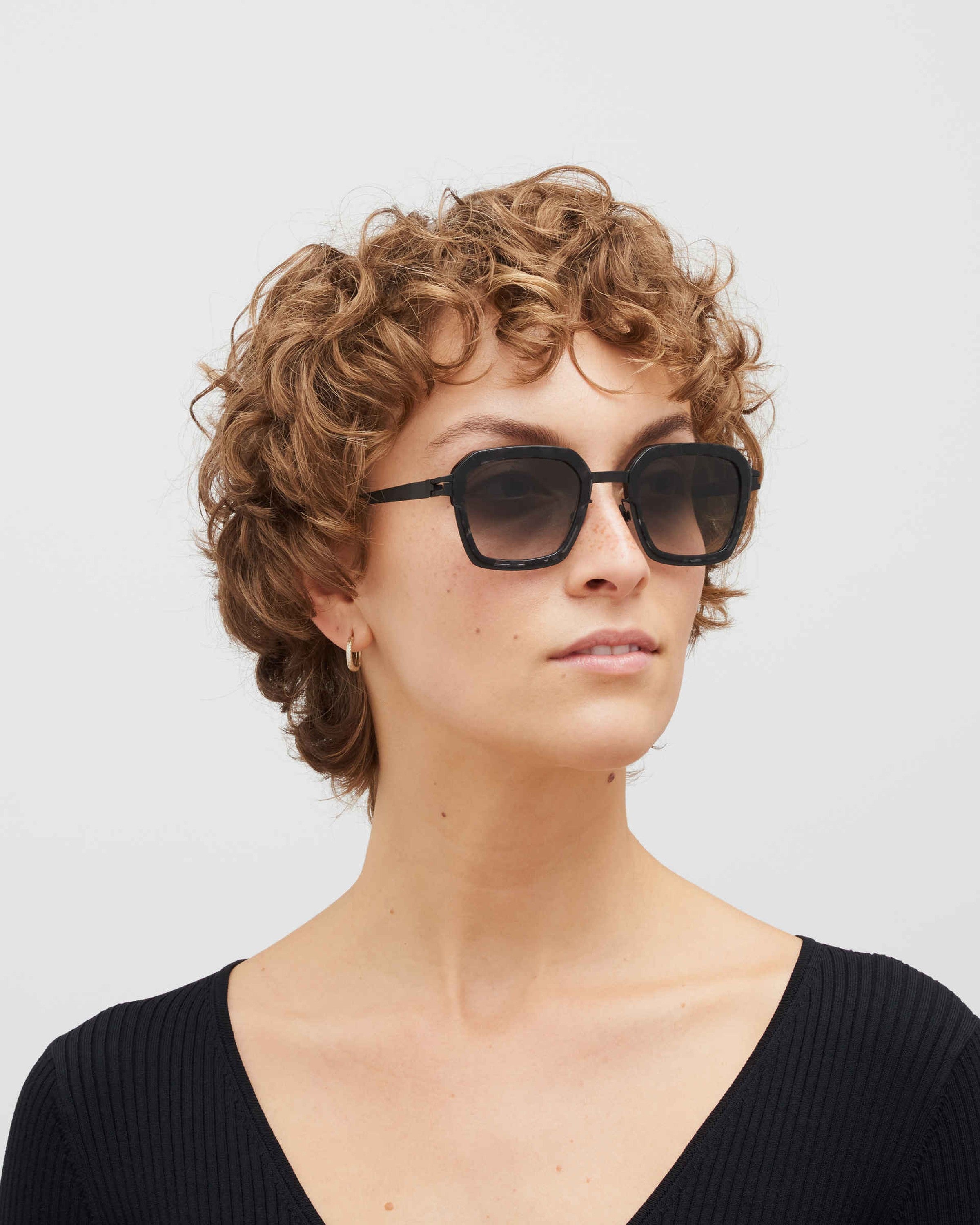 MYKITA MISTY A50 BLACK/BLACK HAVANA Black/Black Havana / Raw Black Gradient
