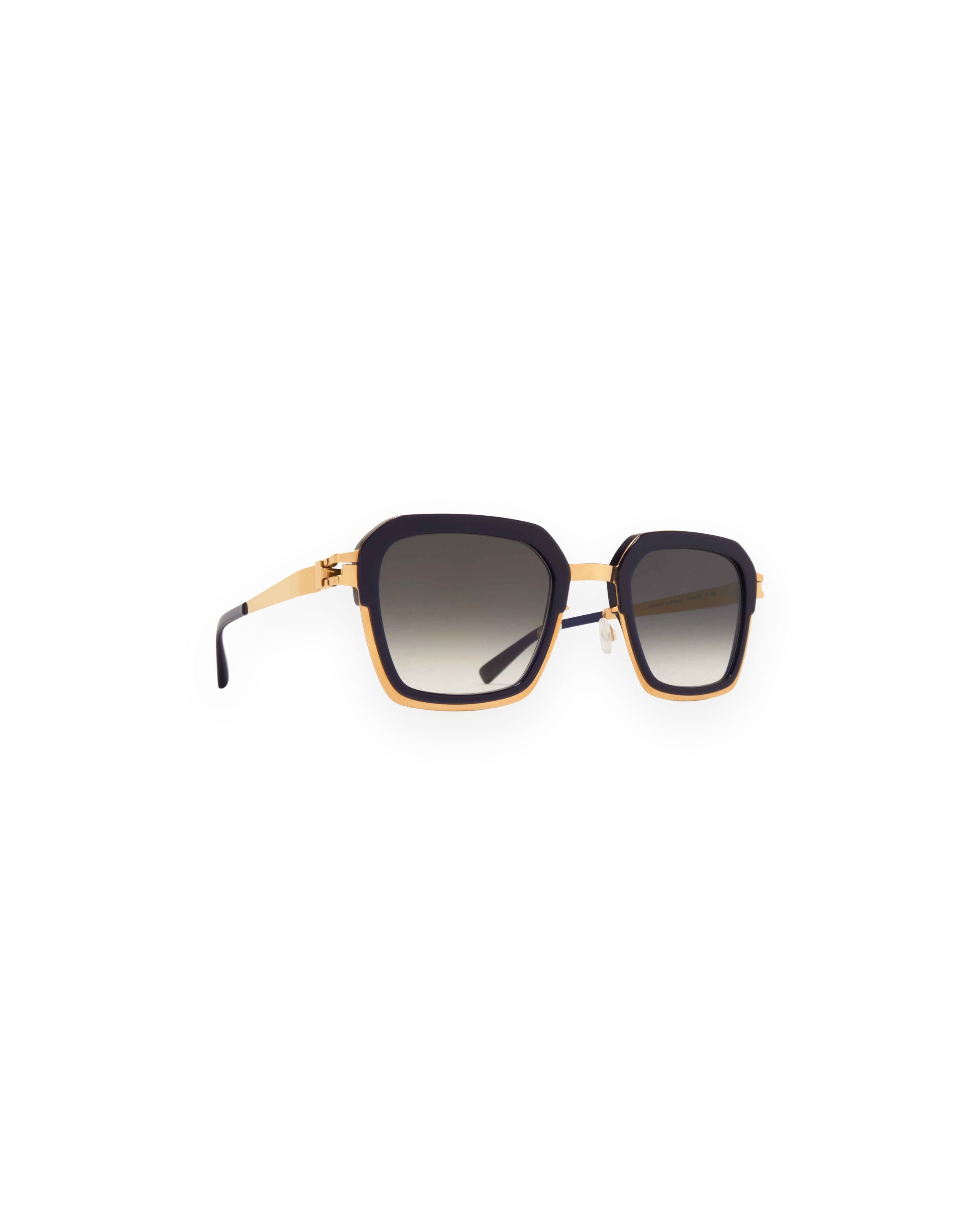 MYKITA MISTY A76 GLOSSY GOLD/MILKY INDIGO Glossy Gold/Milky Indigo / Raw Black Gradient