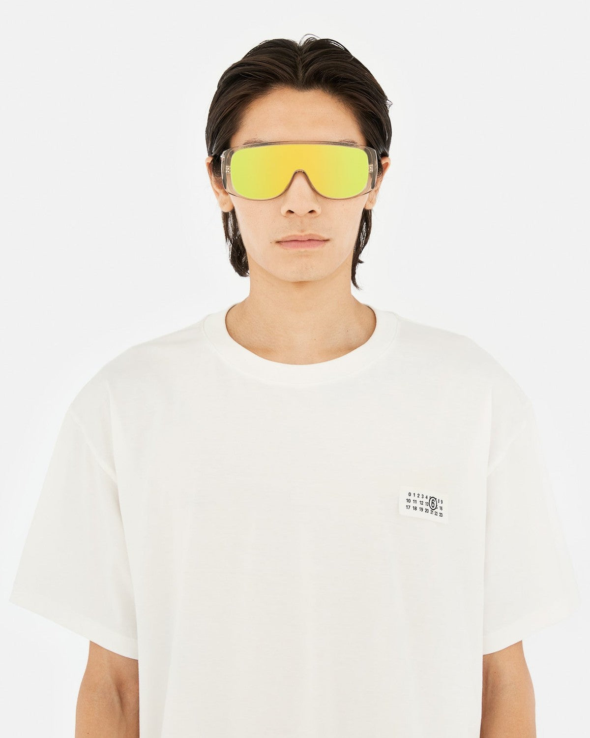 MM6 Maison Margiela MM6 Maison Margiela Mask Ivory Ivory / Mirrored Ivory