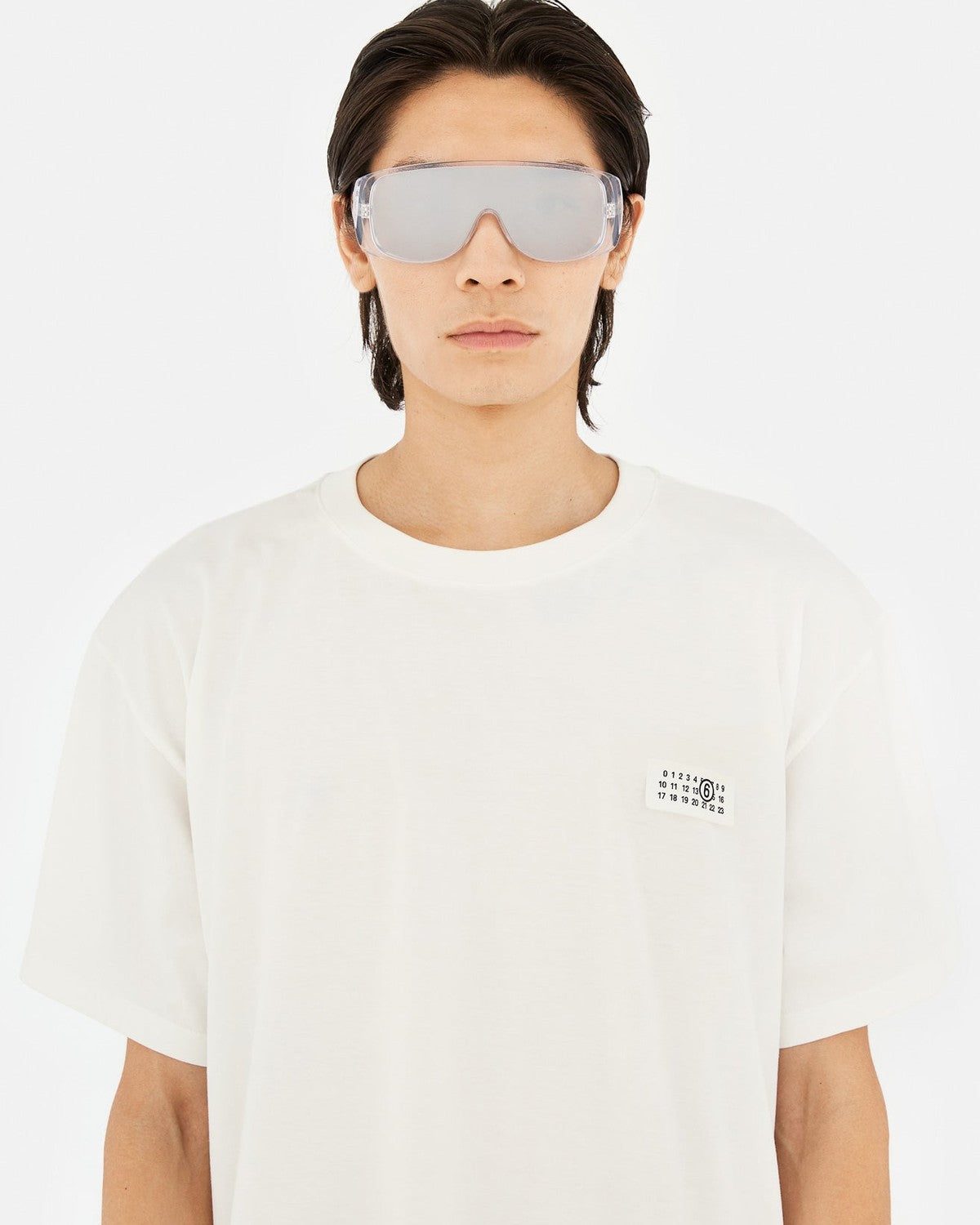 MM6 Maison Margiela MM6 Maison Margiela Mask White White / Mirrored
