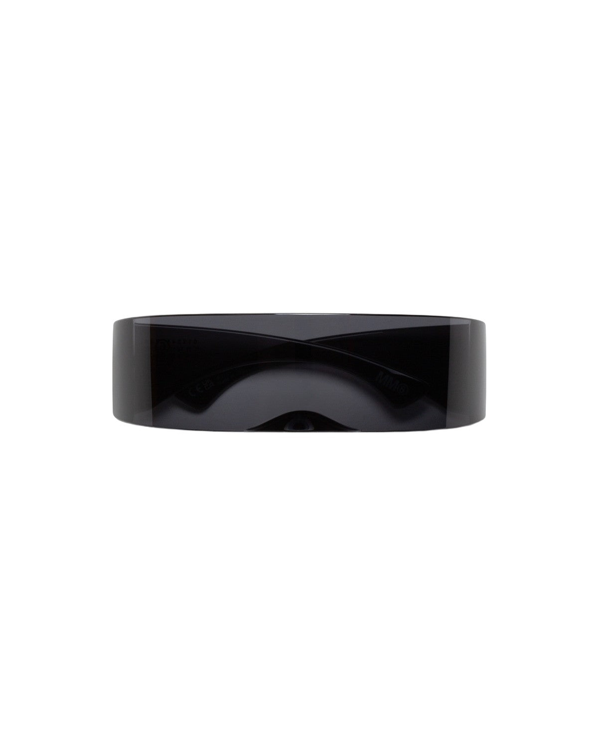 MM6 Maison Margiela MM6 Maison Margiela Wraparound Sunglasses Black Black / Black