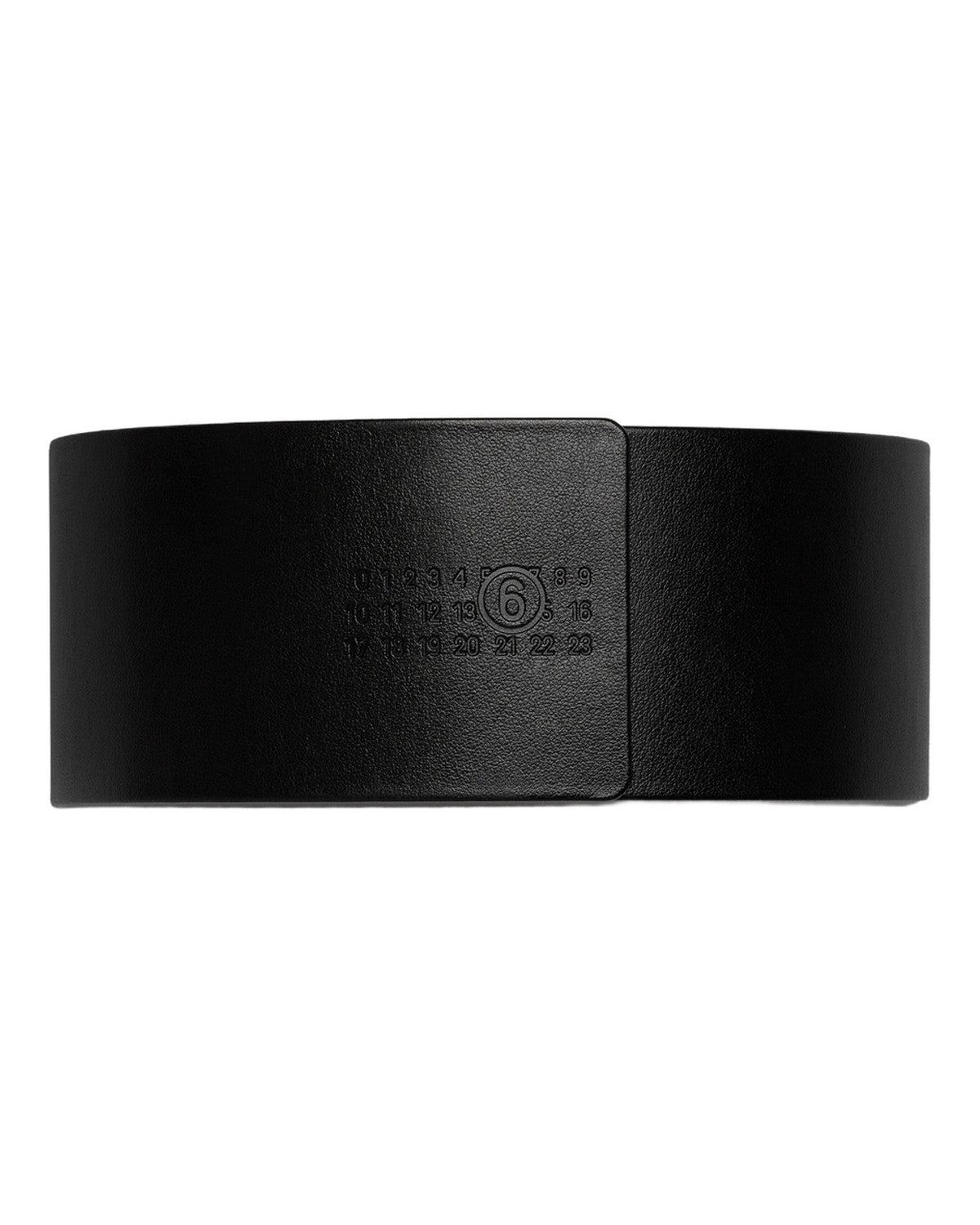 MM6 Maison Margiela MM6 Maison Margiela Wraparound Sunglasses Black Black / Black