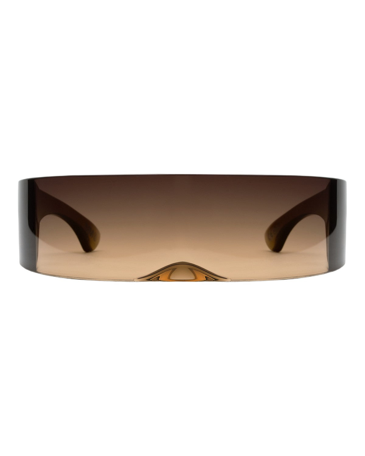 MM6 Maison Margiela MM6 Maison Margiela Wraparound Sunglasses Brown Brown / Brown