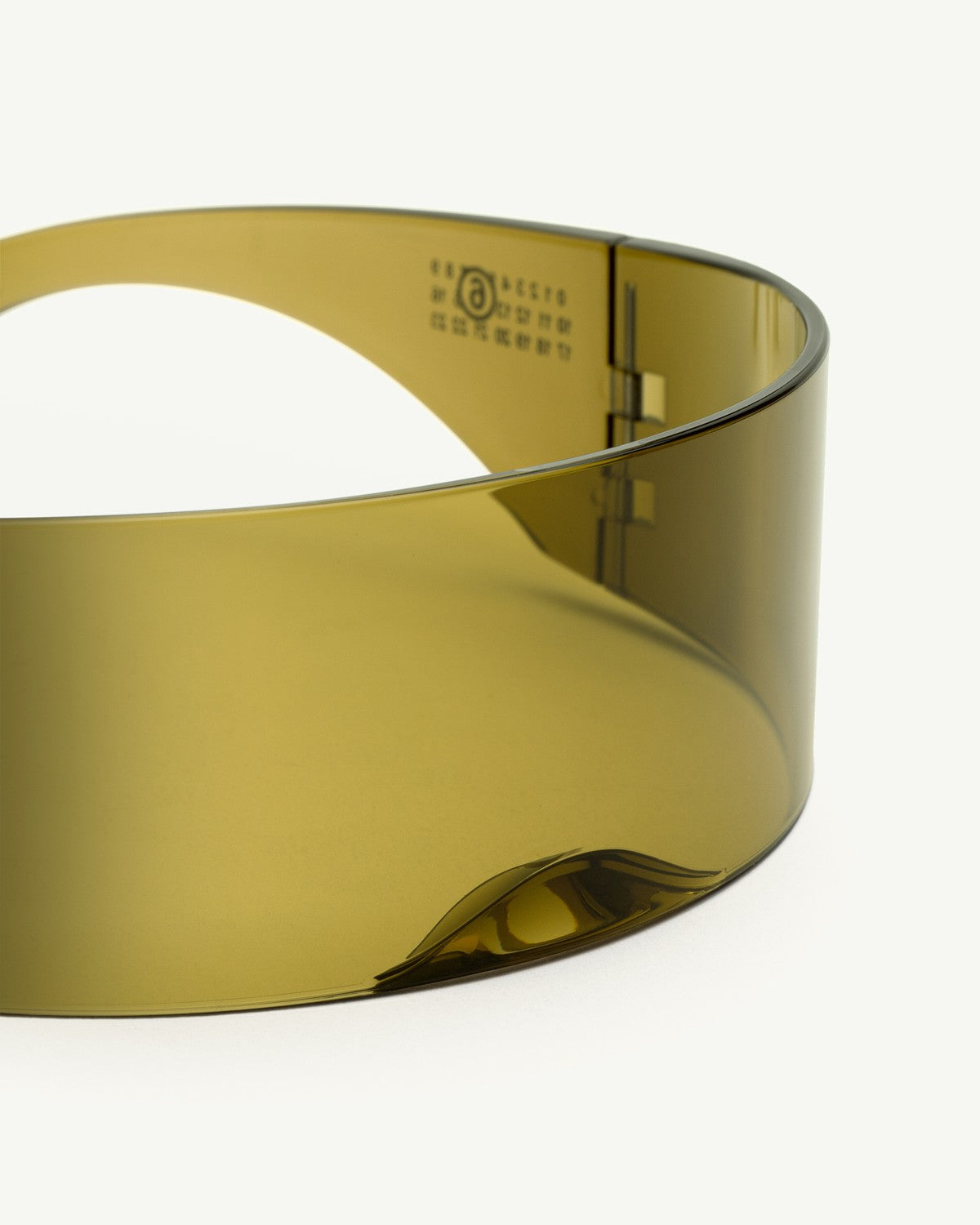 MM6 Maison Margiela MM6 Maison Margiela Wraparound Sunglasses Green Green / Green