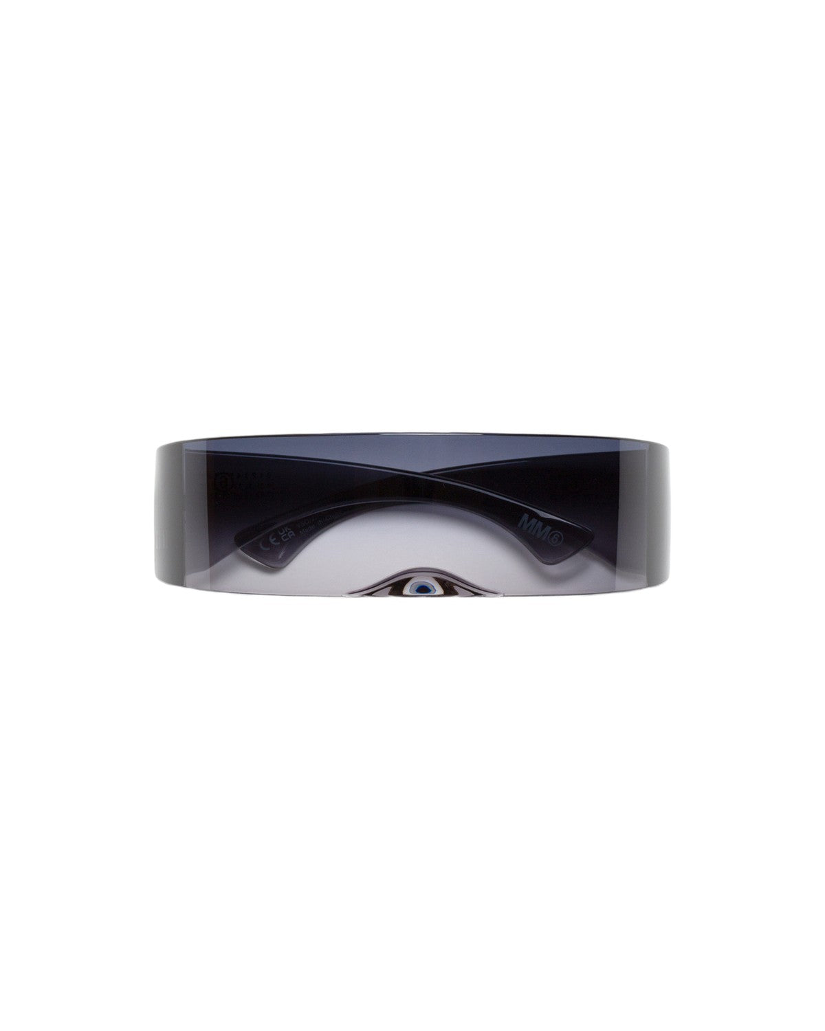 MM6 Maison Margiela MM6 Maison Margiela Wraparound Sunglasses Grey Grey / Grey