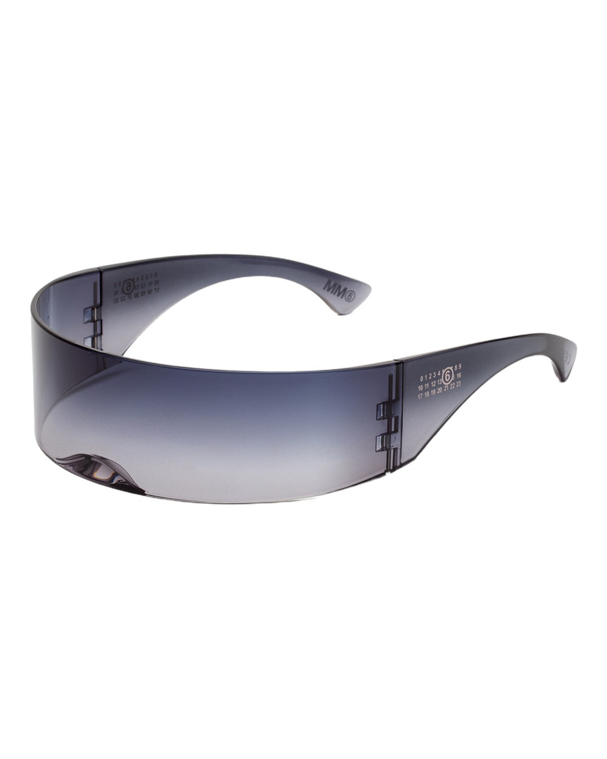 MM6 Maison Margiela MM6 Maison Margiela Wraparound Sunglasses Grey Grey / Grey