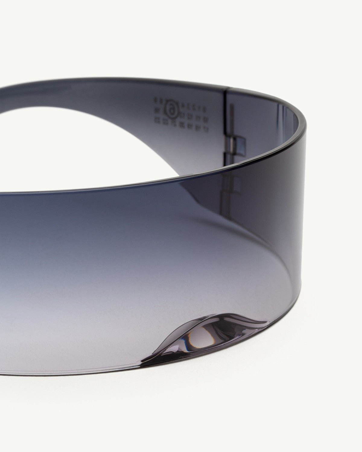 MM6 Maison Margiela MM6 Maison Margiela Wraparound Sunglasses Grey Grey / Grey