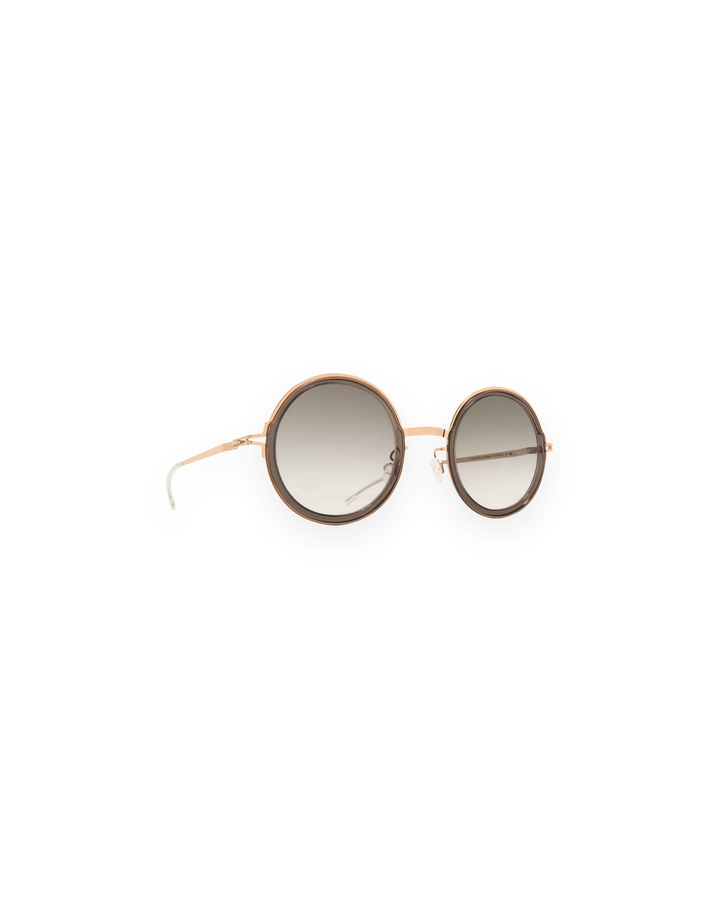 MYKITA MONROE A83 CHAMPAGNE GOLD/CLEAR ASH Champagne Gold/Clear Ash / Original Grey Gradient