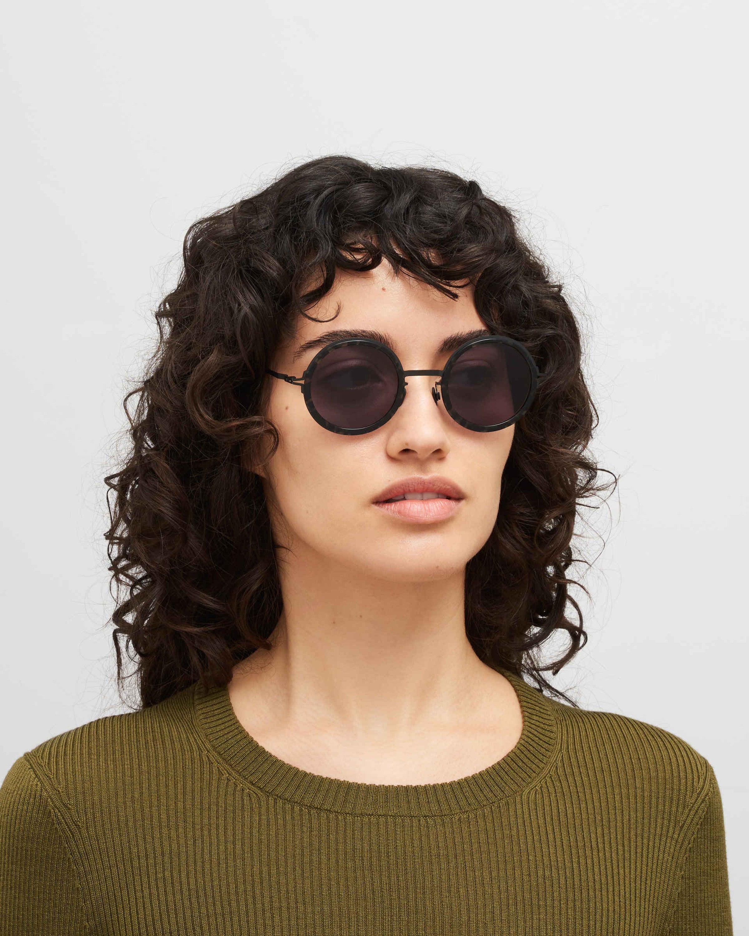 MYKITA MONROE A16 BLACK/ANTIGUA Black/Antigua / Coolgrey Solid