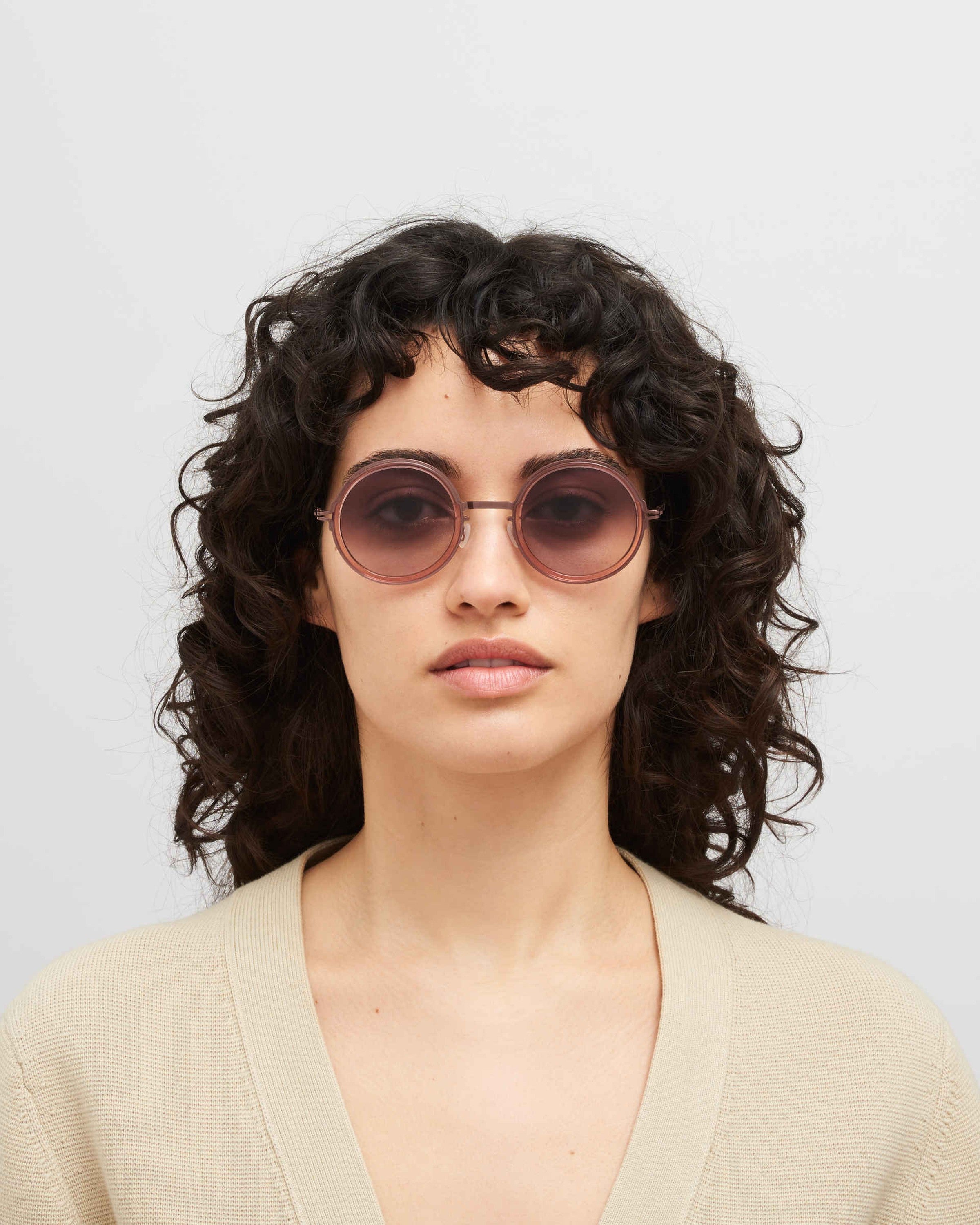 MYKITA MONROE A52 PURPLE BRONZE/MELROSE Purple Bronze/Melrose / Cedar Brown Gradient