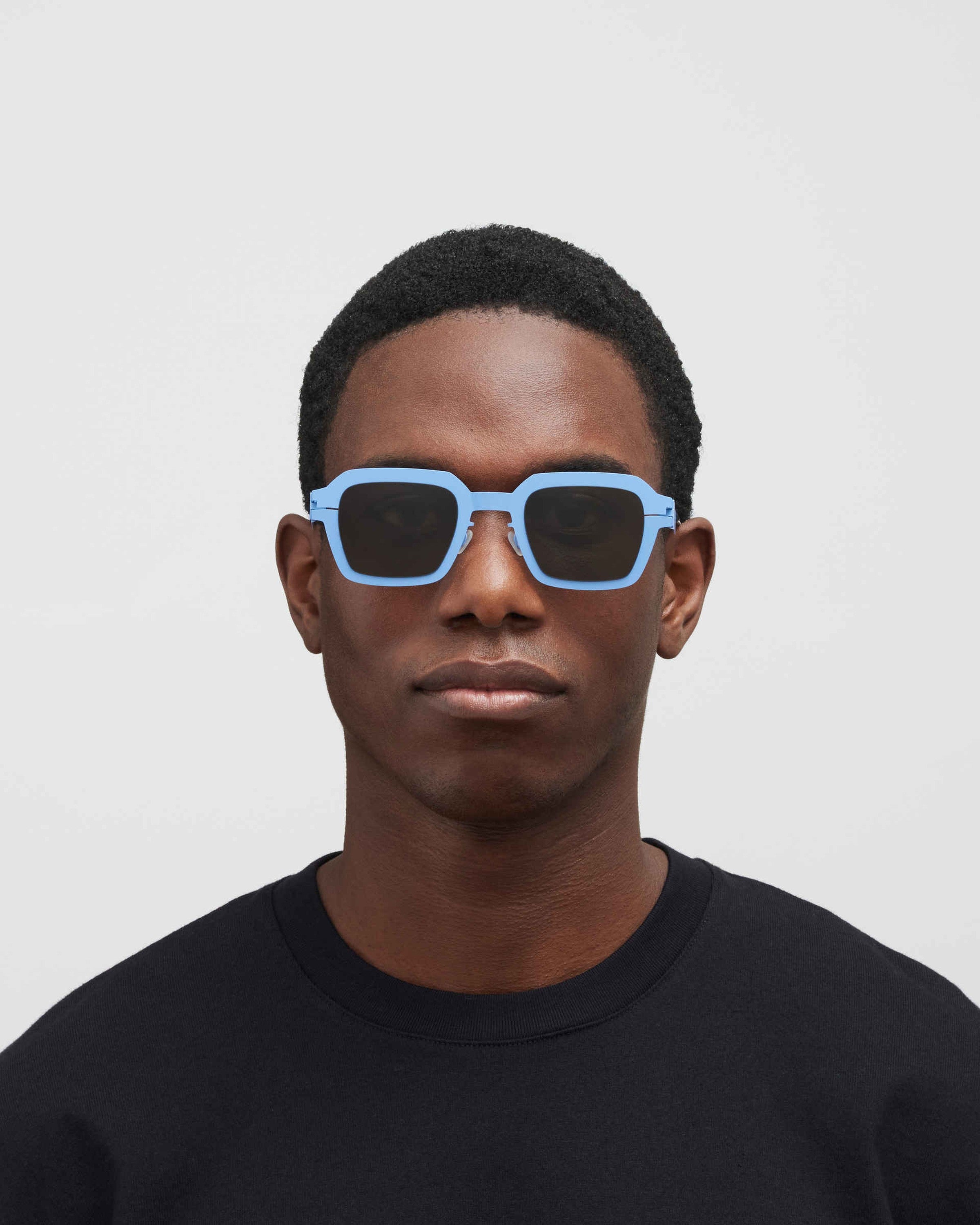 MYKITA MOTT LIGHT BLUE Light Blue / Raw Green Solid