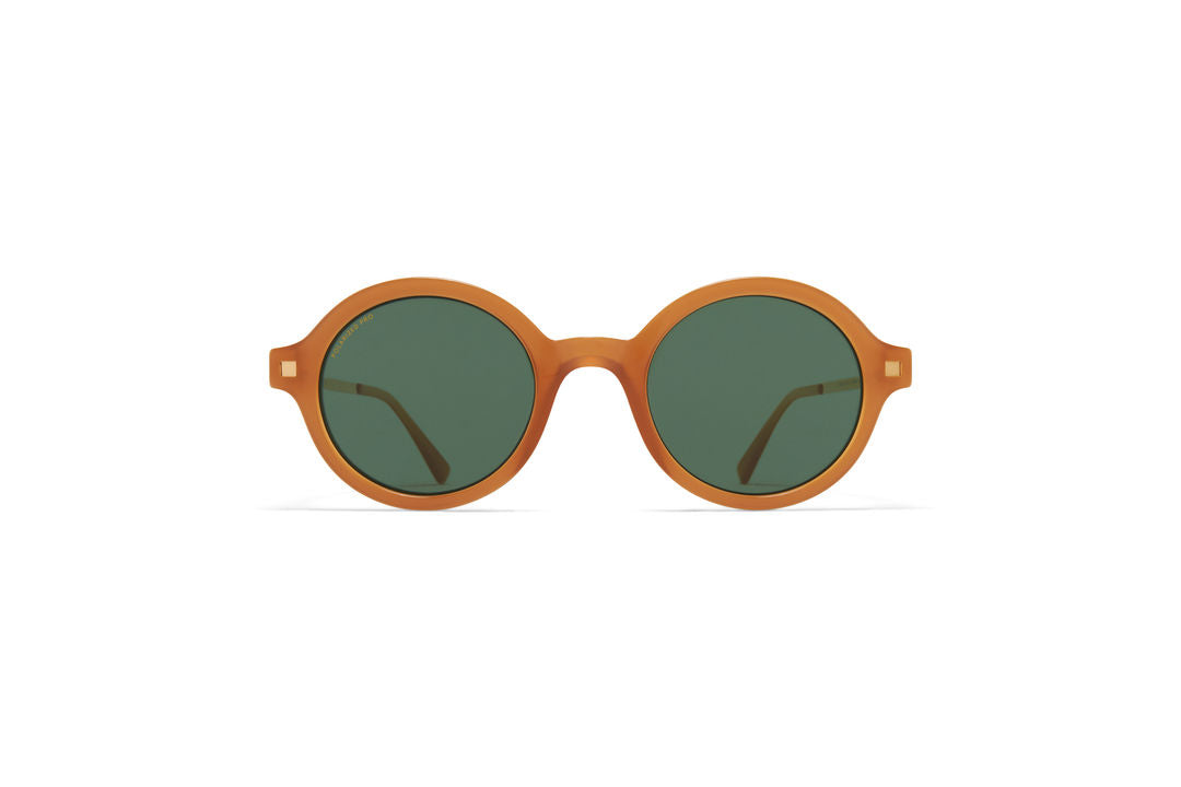 MYKITA ESBO C99 Brown Dark Brown/Glossy Go / Polarized Pro Green 15
