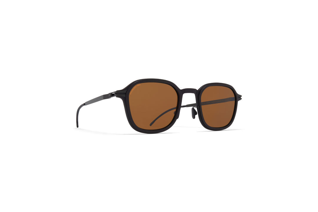 MYKITA FIR MH6 Pitch Black/Black / Polarized Pro Amber Brown