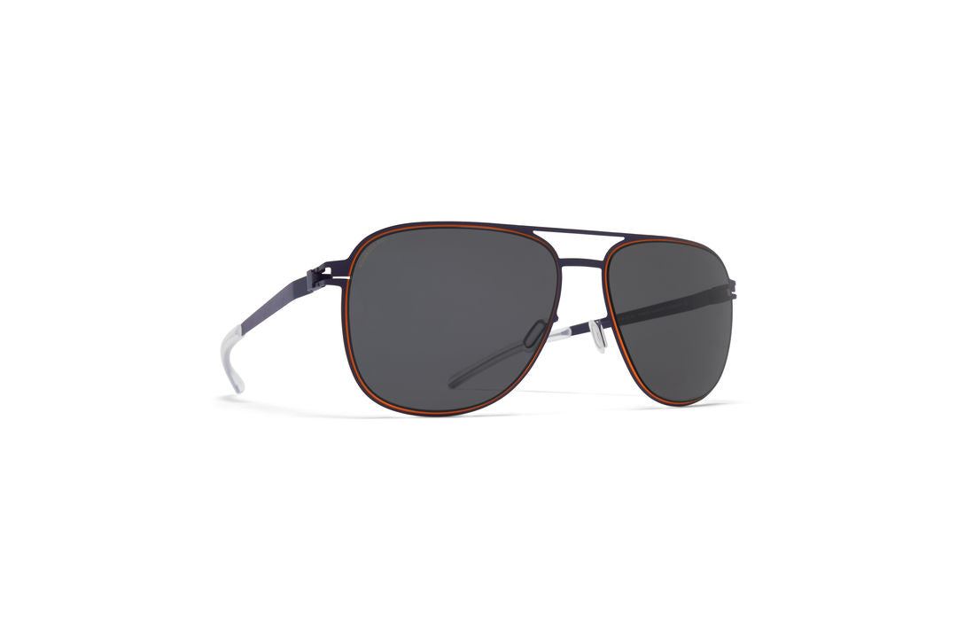 MYKITA CALEB Indigo/Orange / Polarized Pro Hi-Con Grey