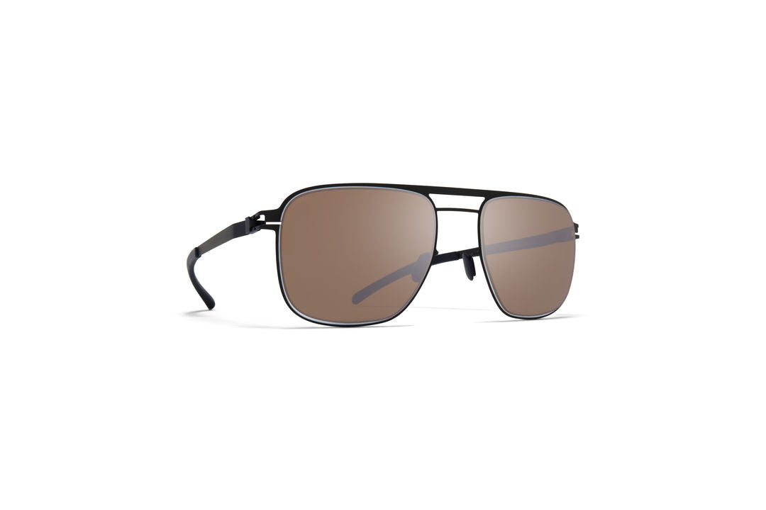MYKITA ELI Black/White / PolPro Hi-Con BrownSilverFlash