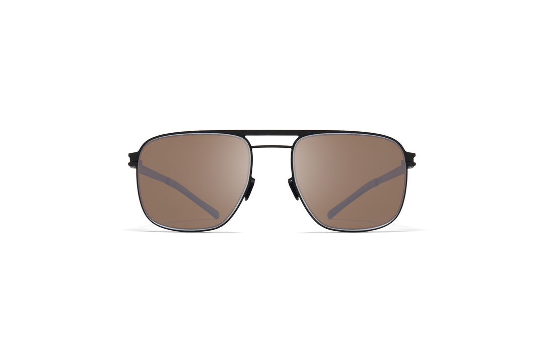 MYKITA ELI Black/White / PolPro Hi-Con BrownSilverFlash