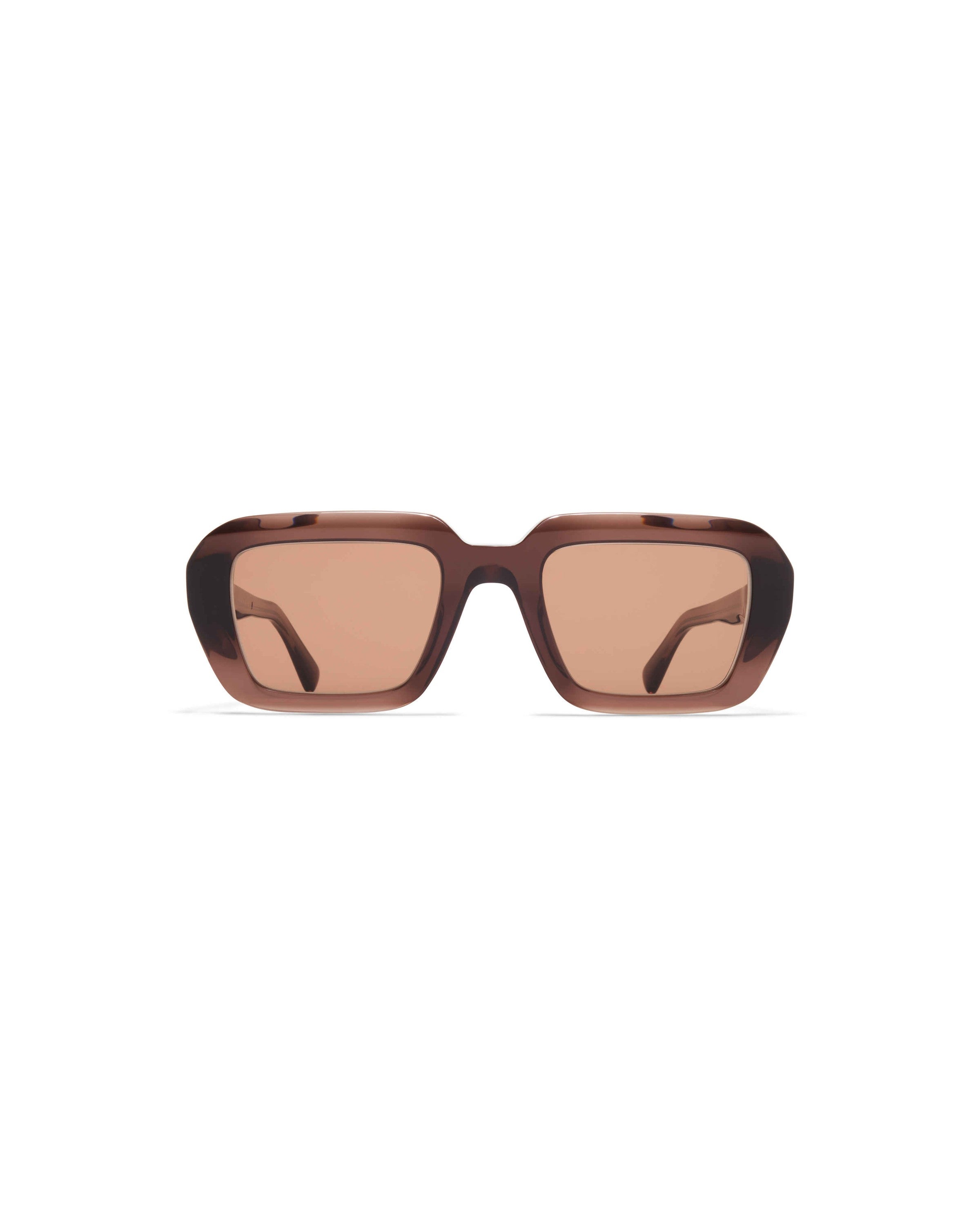 MYKITA NIMA C204 MAROON/SHINY SILVER Maroon/Shiny Silver / Cruxitebrown Solid