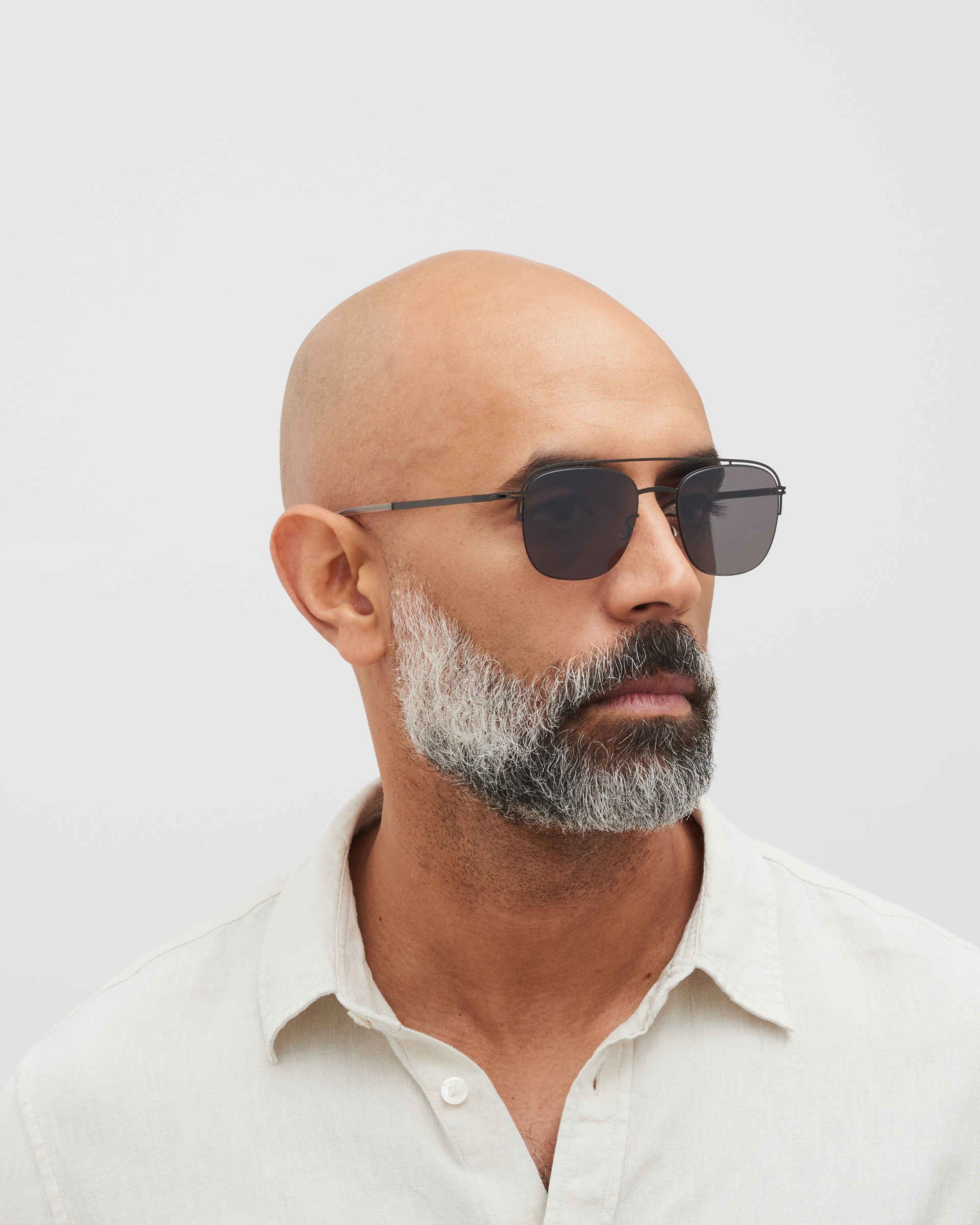 MYKITA NOR BLACK Black / Polarized Pro Hi-Con Grey