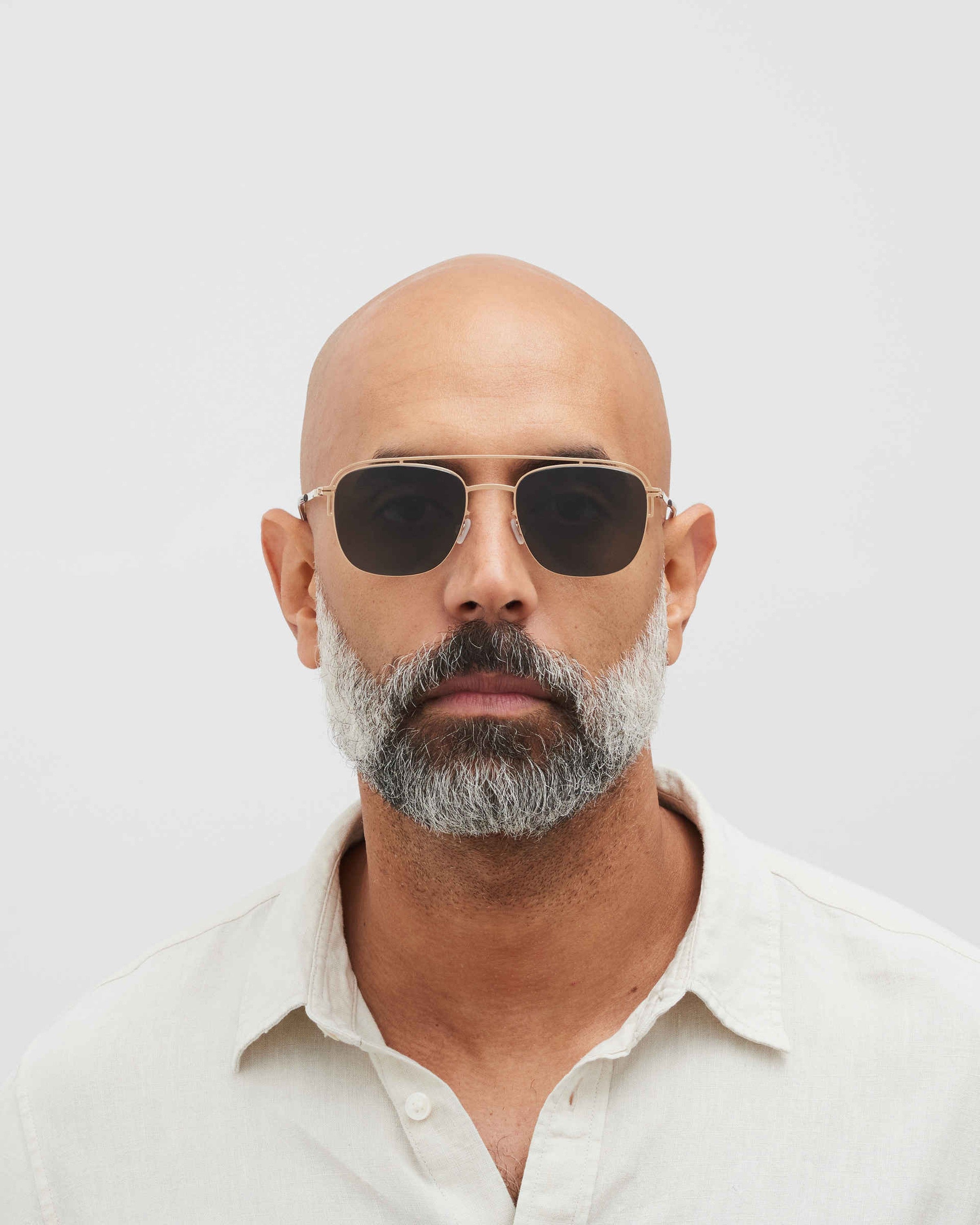 MYKITA NOR CHAMPAGNE GOLD Champagne Gold / Darkgrey Solid