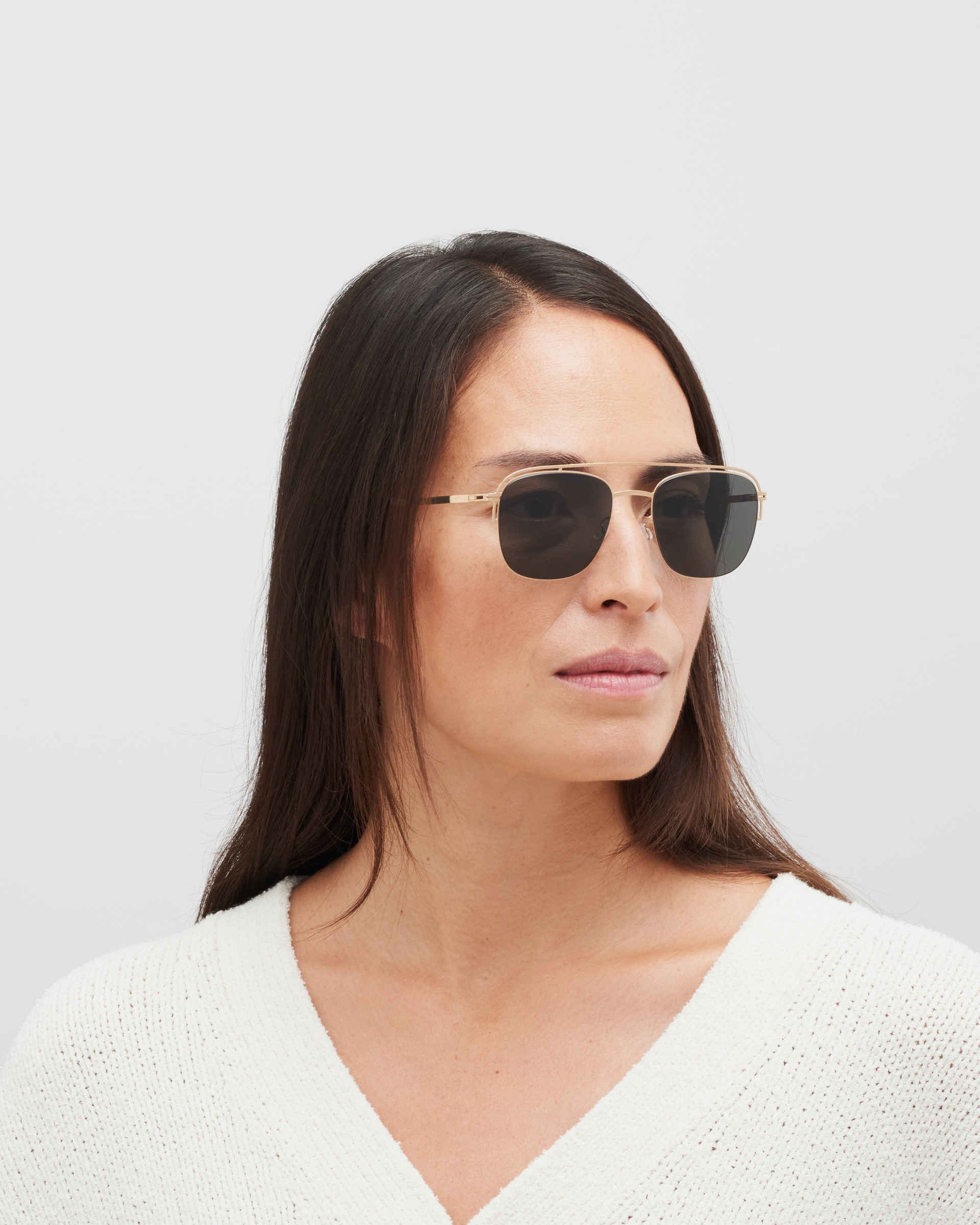 MYKITA NOR CHAMPAGNE GOLD Champagne Gold / Darkgrey Solid