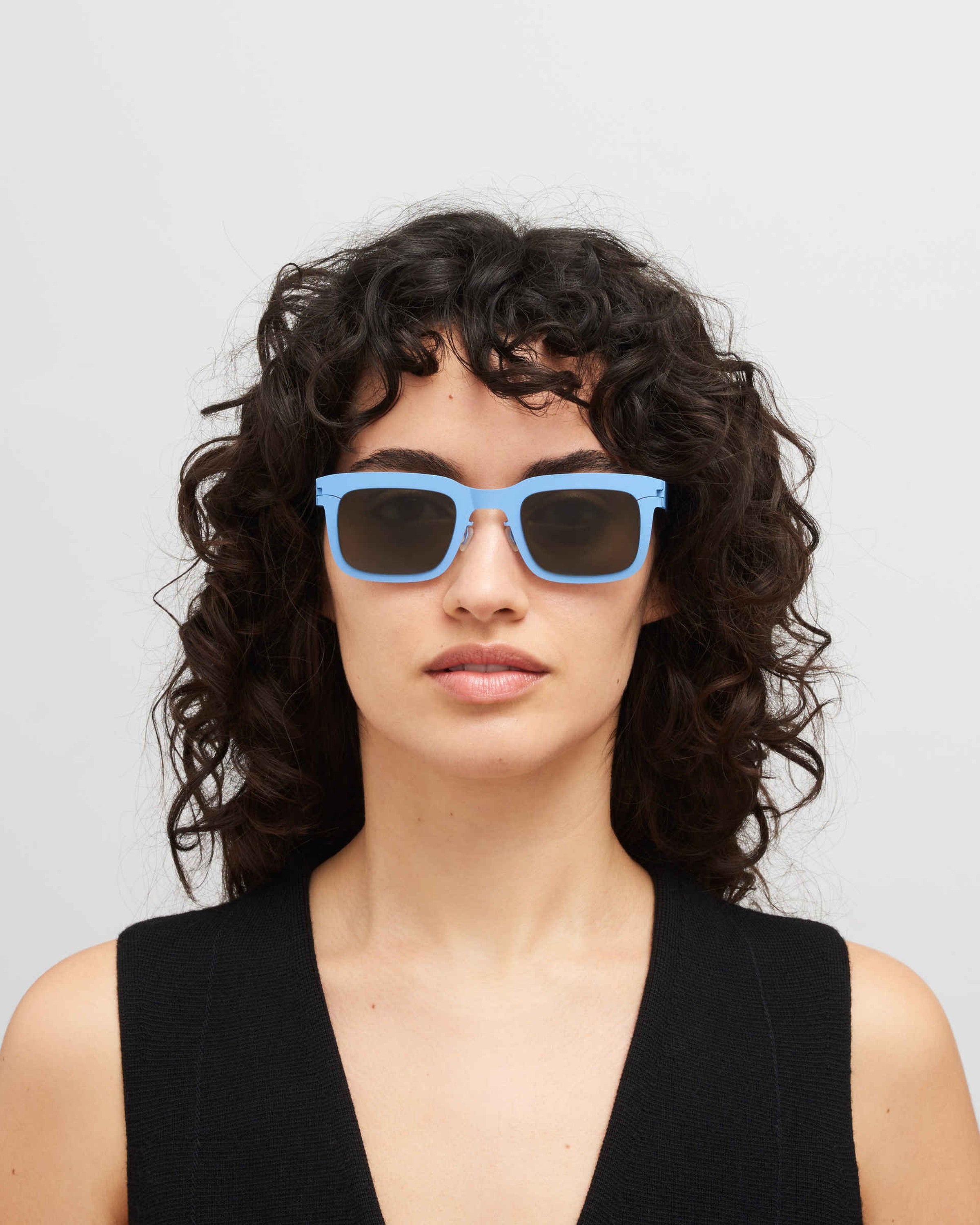 MYKITA NORFOLK LIGHT BLUE Light Blue / Raw Green Solid