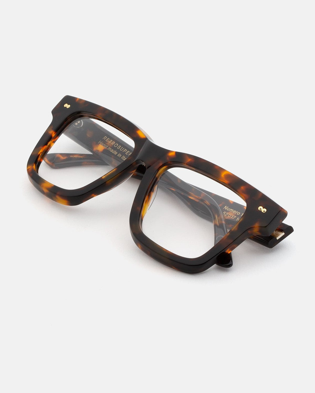 Overhead view of RETROSUPERFUTURE Numero 116 Havana sunglasses.