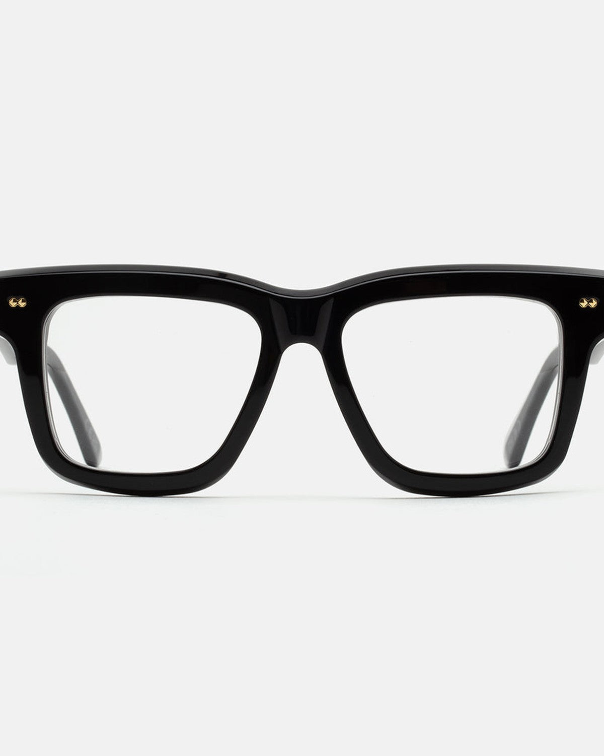 Straight-on front view of RETROSUPERFUTURE Numero 116 Nero sunglasses.