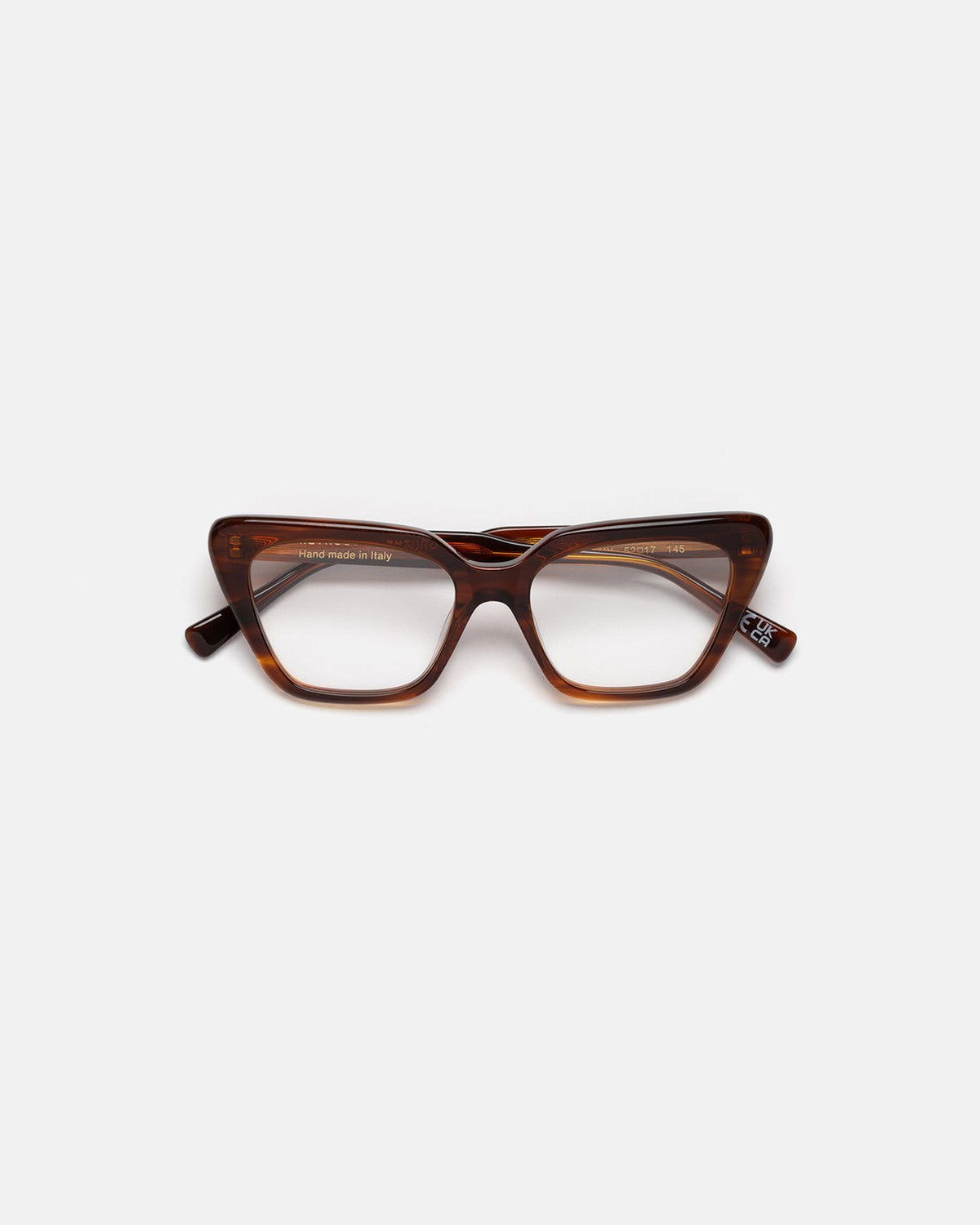 Front view of RETROSUPERFUTURE Numero 122 Havana sunglasses.