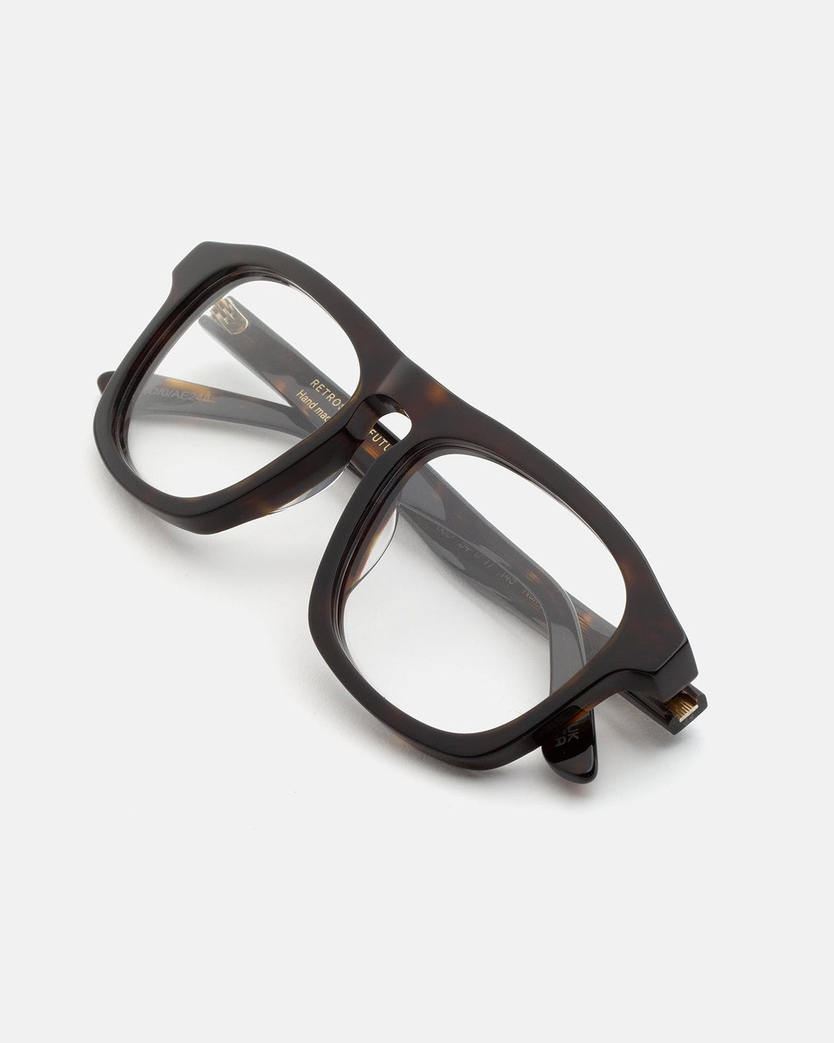 Folded RETROSUPERFUTURE Numero 123 3627 sunglasses from above.