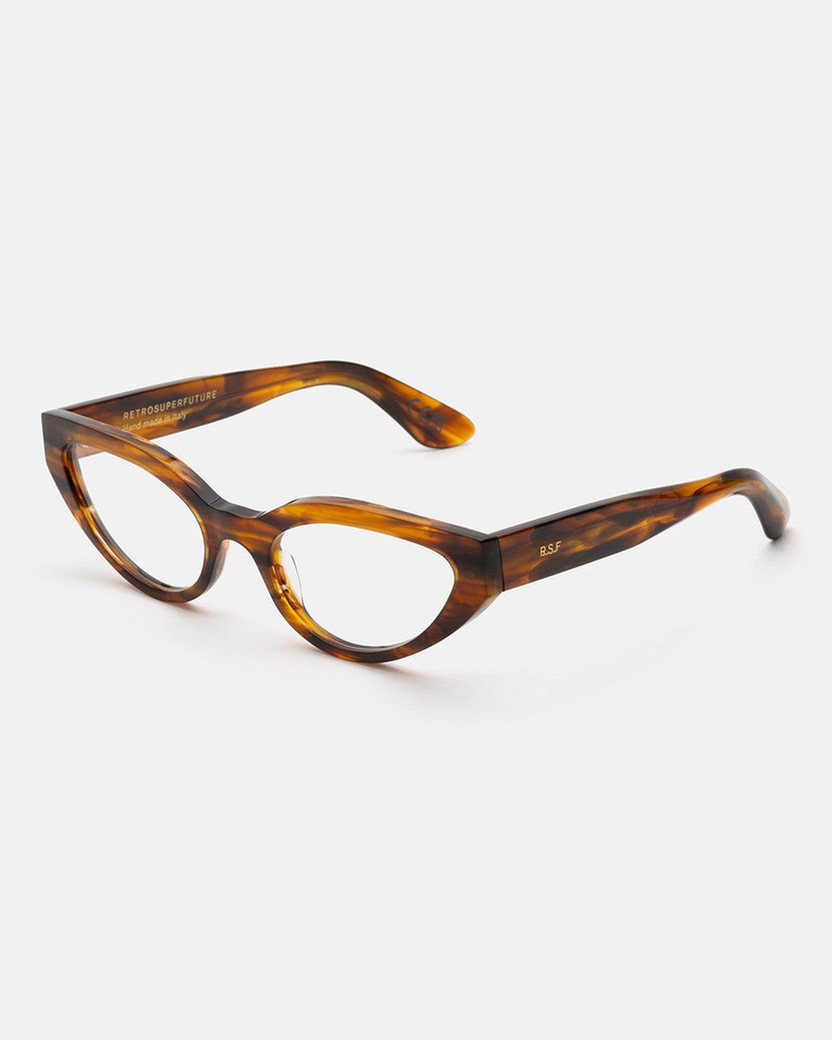 Angle view of RETROSUPERFUTURE Numero 124 Tangeri sunglasses.