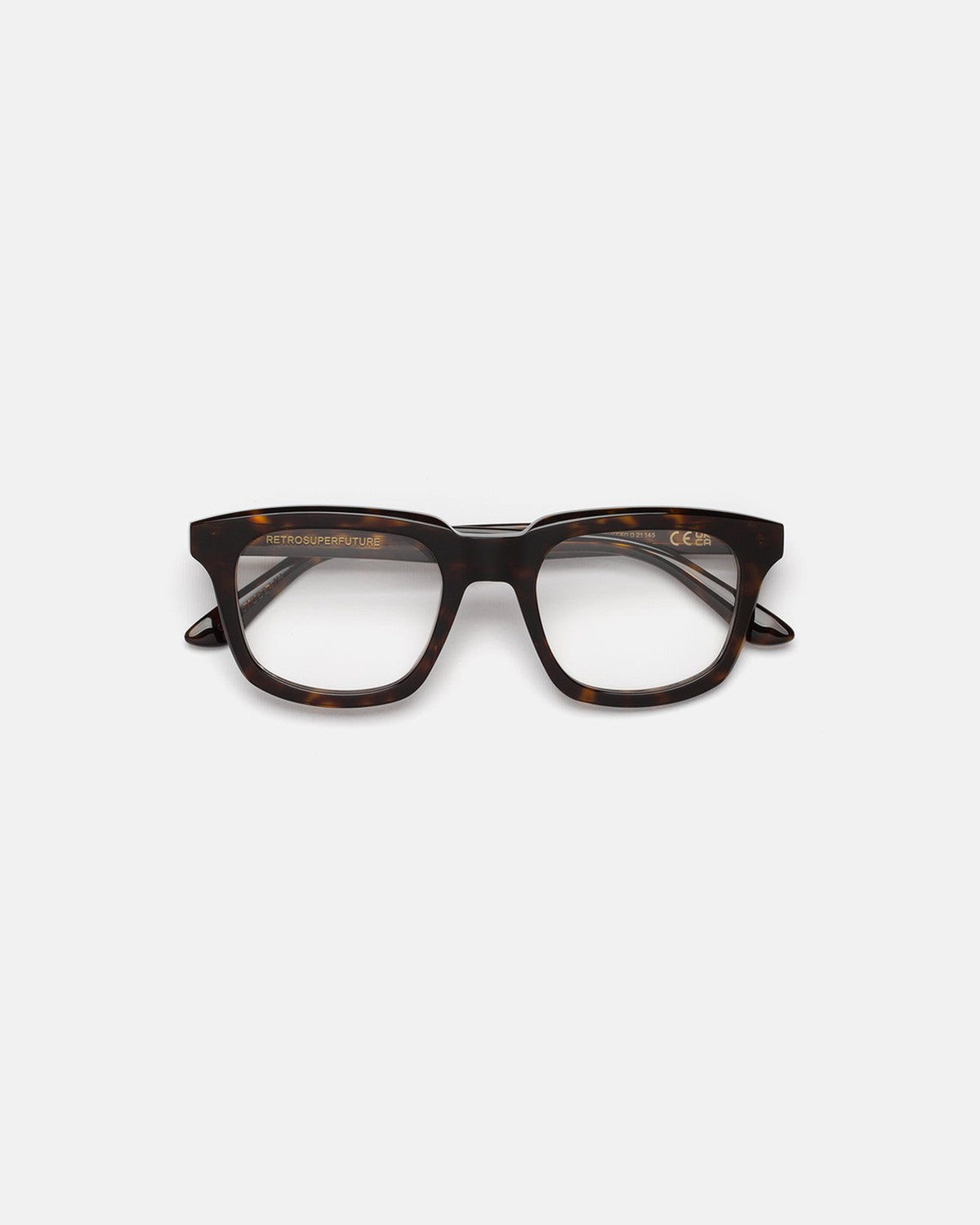 Front view of RETROSUPERFUTURE Numero 132 Havana sunglasses.