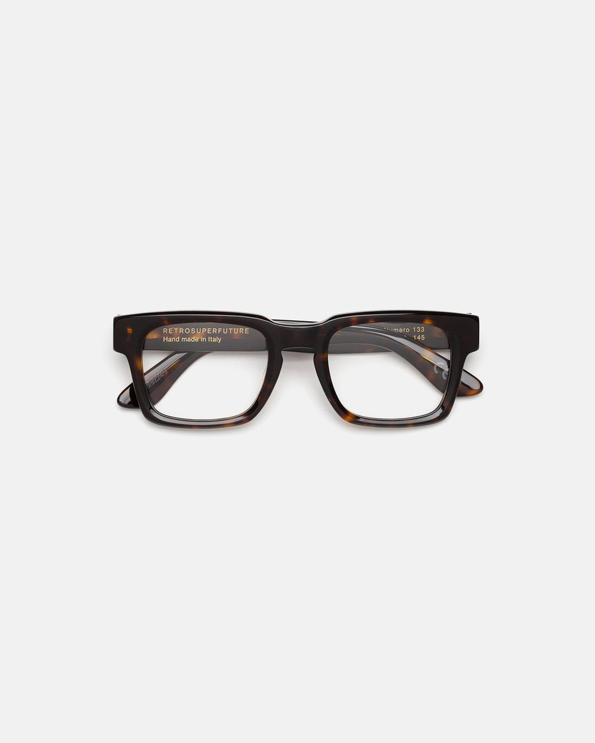 Front view of RETROSUPERFUTURE Numero 133 Havana sunglasses.