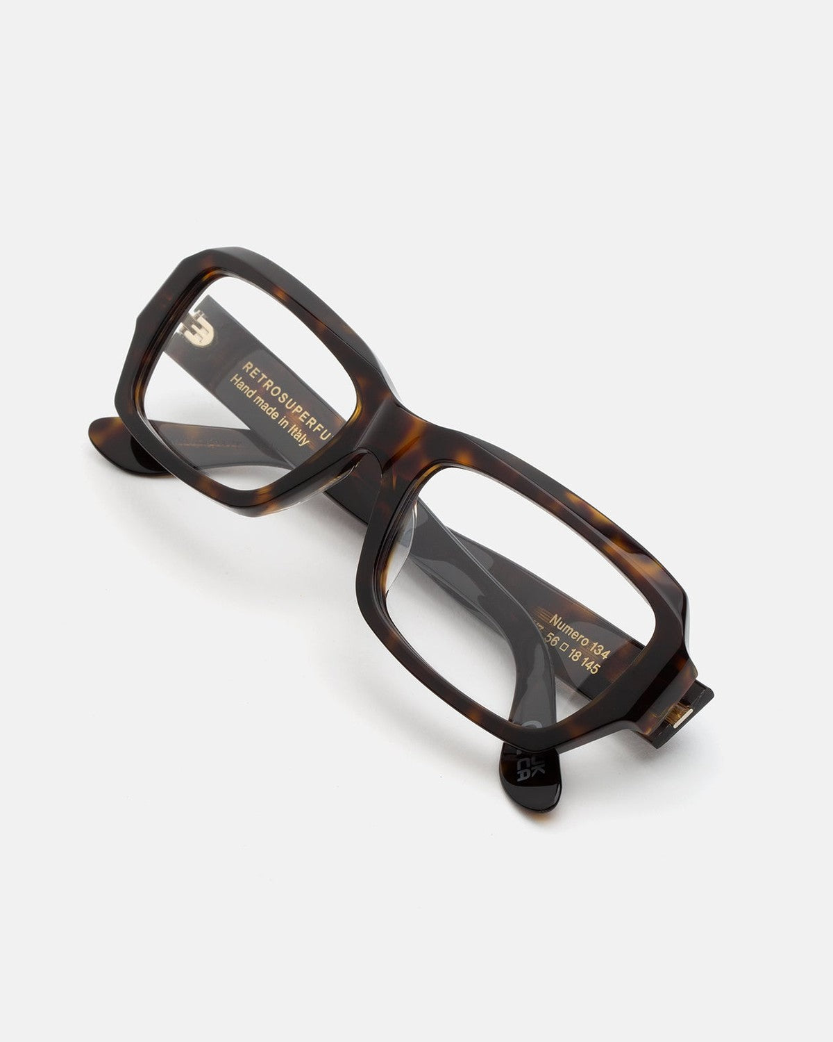 Folded view of RETROSUPERFUTURE Numero 134 3627 sunglasses.