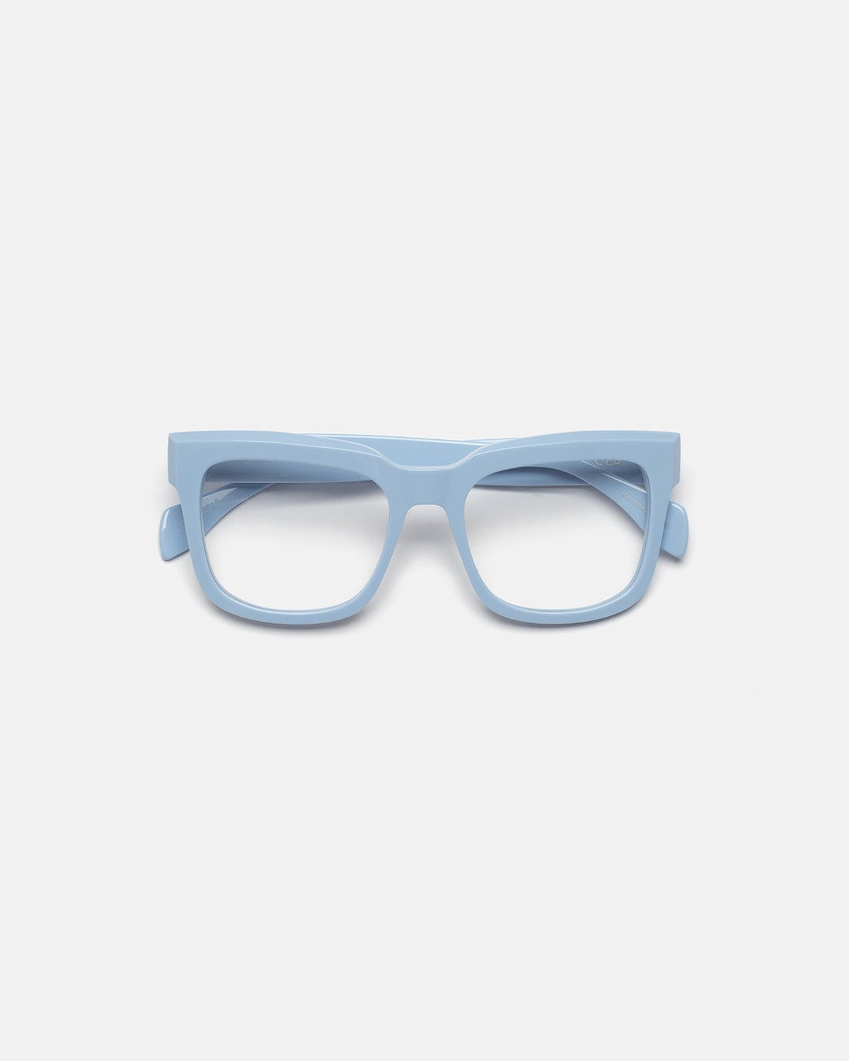 Front view of RETROSUPERFUTURE Numero 136 Azzurro sunglasses.