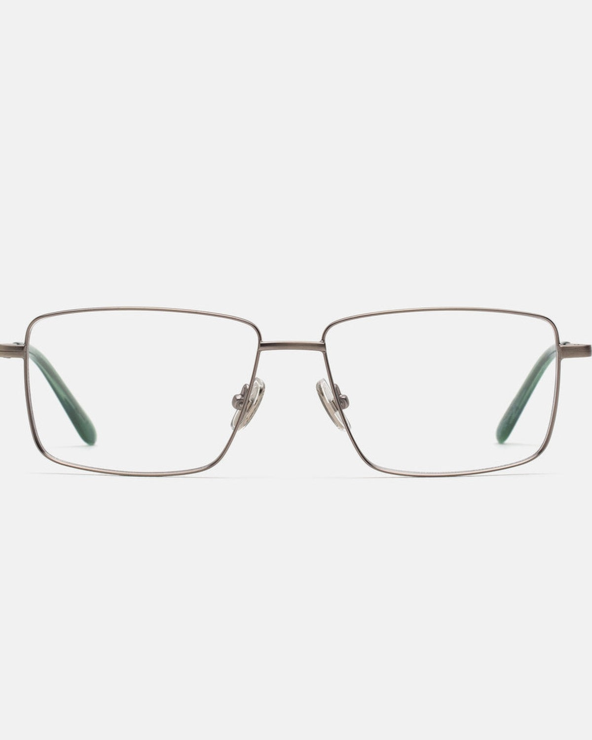 Straight-on front view of RETROSUPERFUTURE Numero 139 Salvia sunglasses.