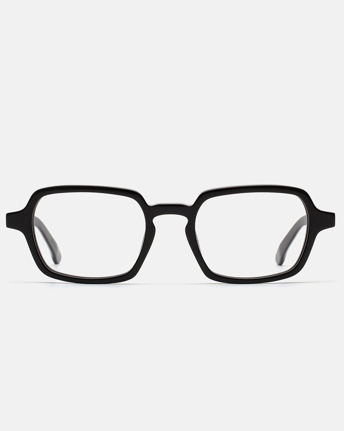 Front view of RETROSUPERFUTURE Numero 141 Nero sunglasses.