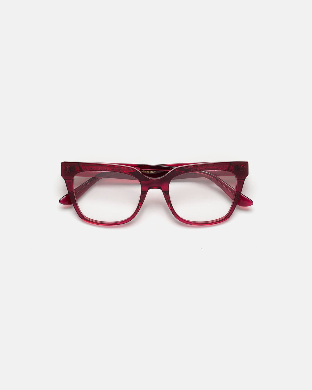 Front view of RETROSUPERFUTURE Numero 143 Bordeaux sunglasses.
