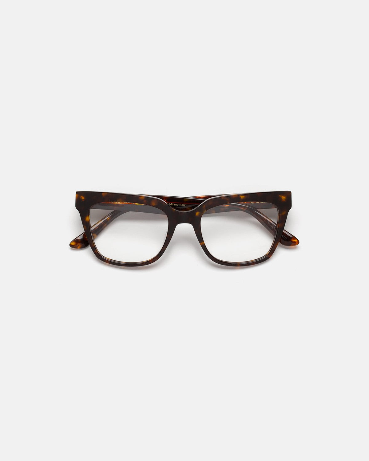 Front view of RETROSUPERFUTURE Numero 143 Burnt sunglasses.