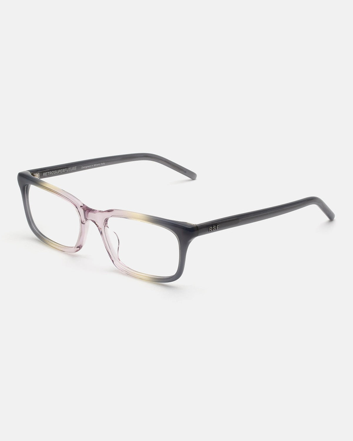 Angle view of RETROSUPERFUTURE Numero 146 Side Fade sunglasses.