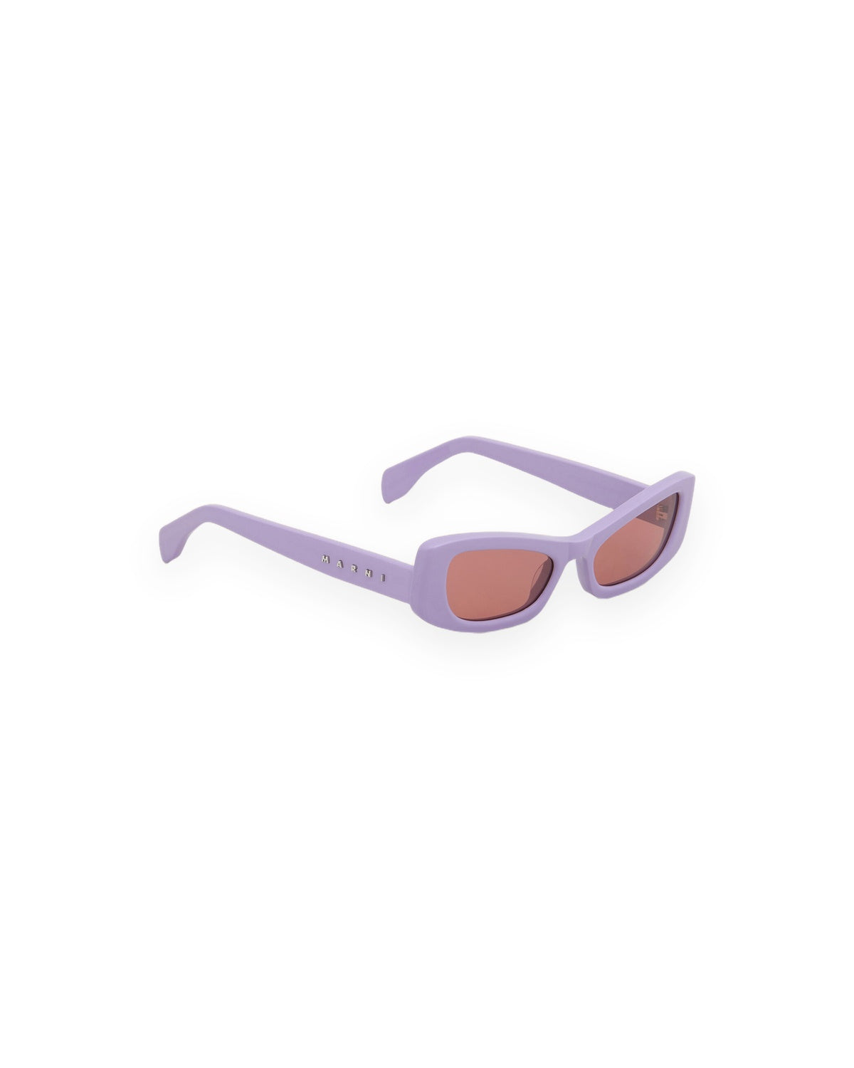 Angle view of MARNI Nyama Lilla sunglasses.