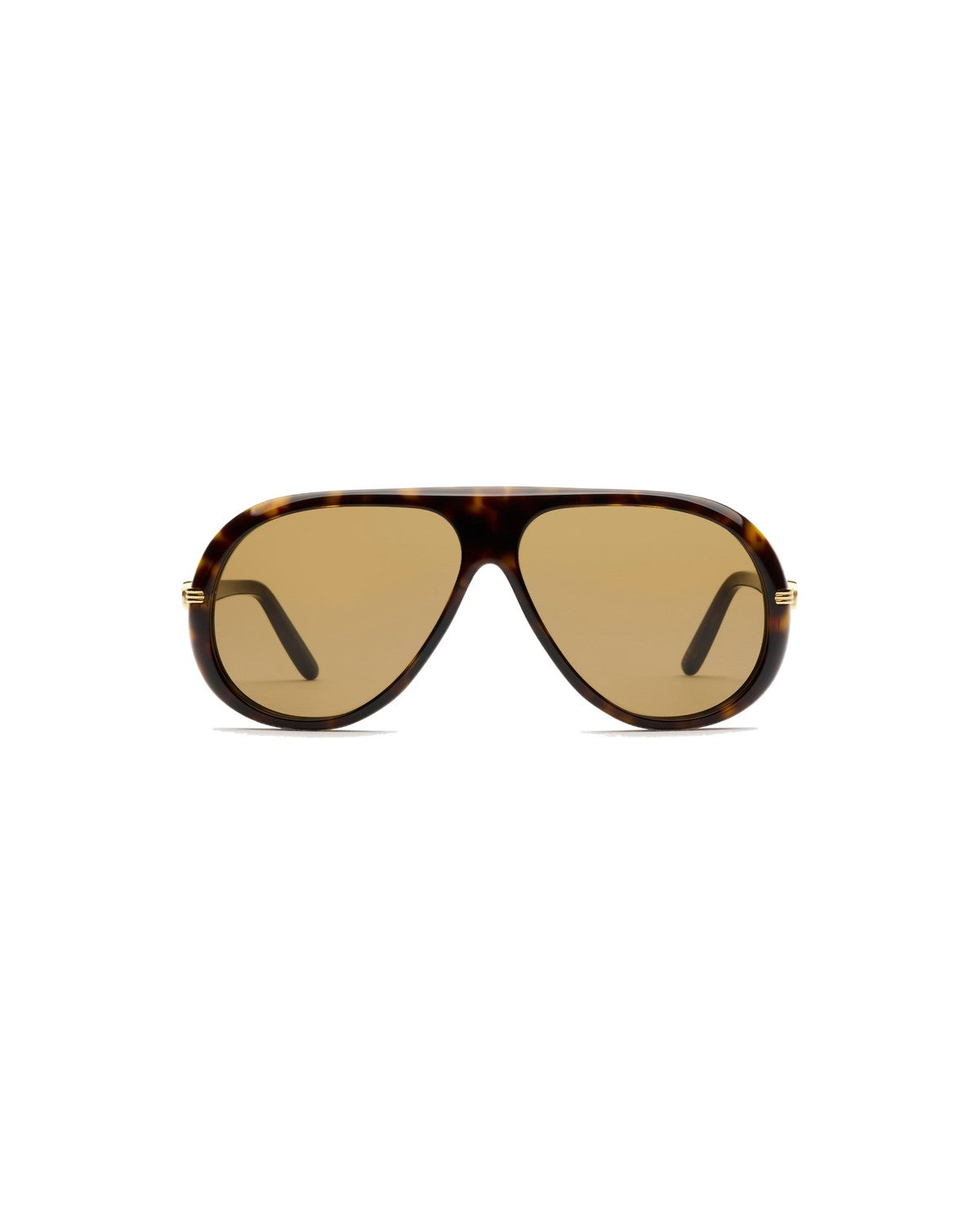 Front view of CHIMI Oona Terra Tortoise Brown sunglasses showing full frame shape.