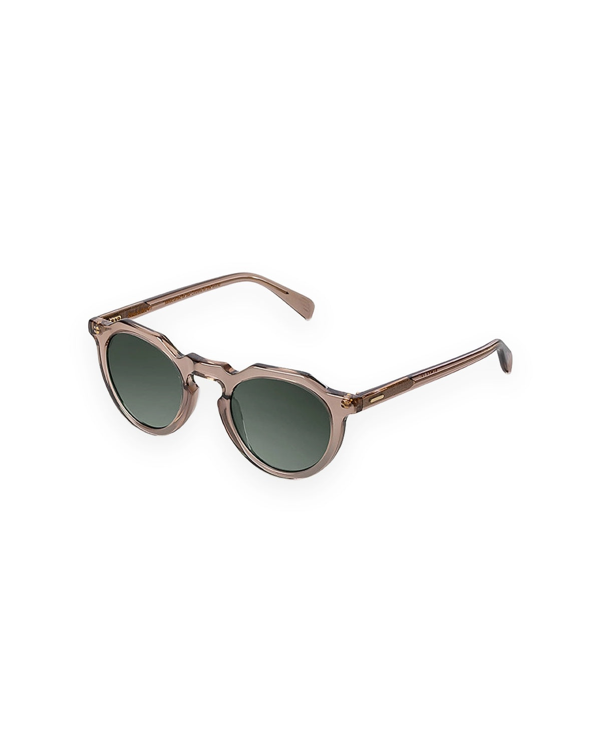 Angle view of ROSS & BROWN Paris V sunglasses.
