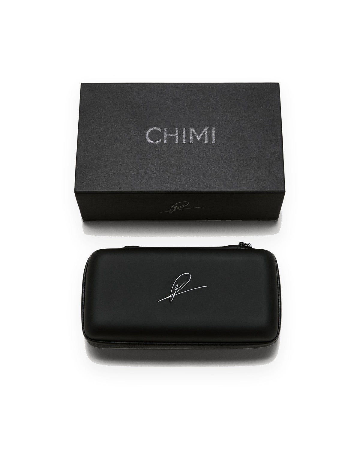 CHIMI hard case and outer box included with Paul Yellow Brown sunglasses.