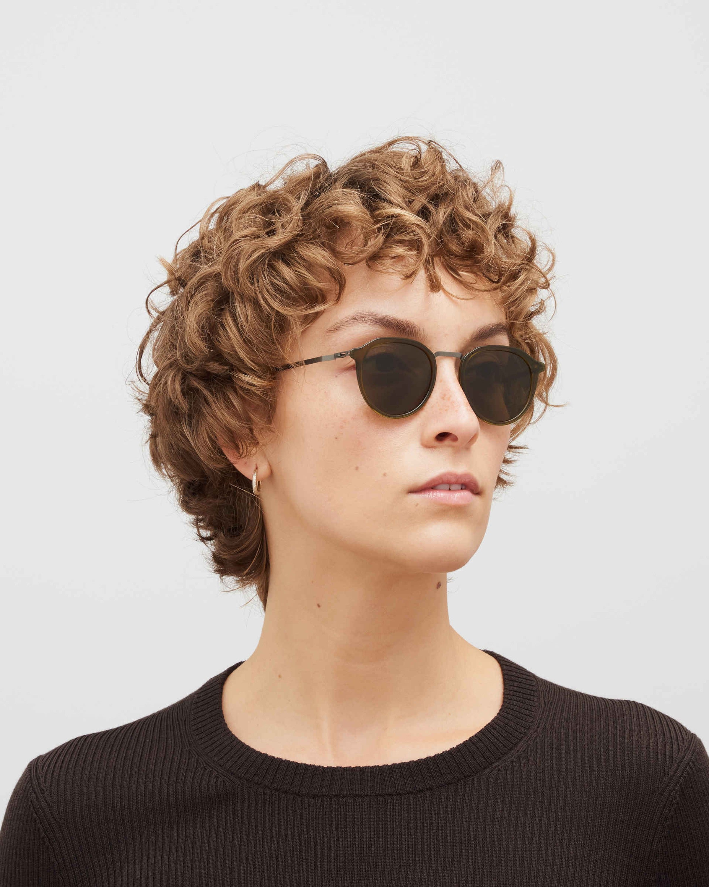 MYKITA PAULSON A67 GRAPHITE/PERIDOT Graphite/Peridot / Rawbrown Solid