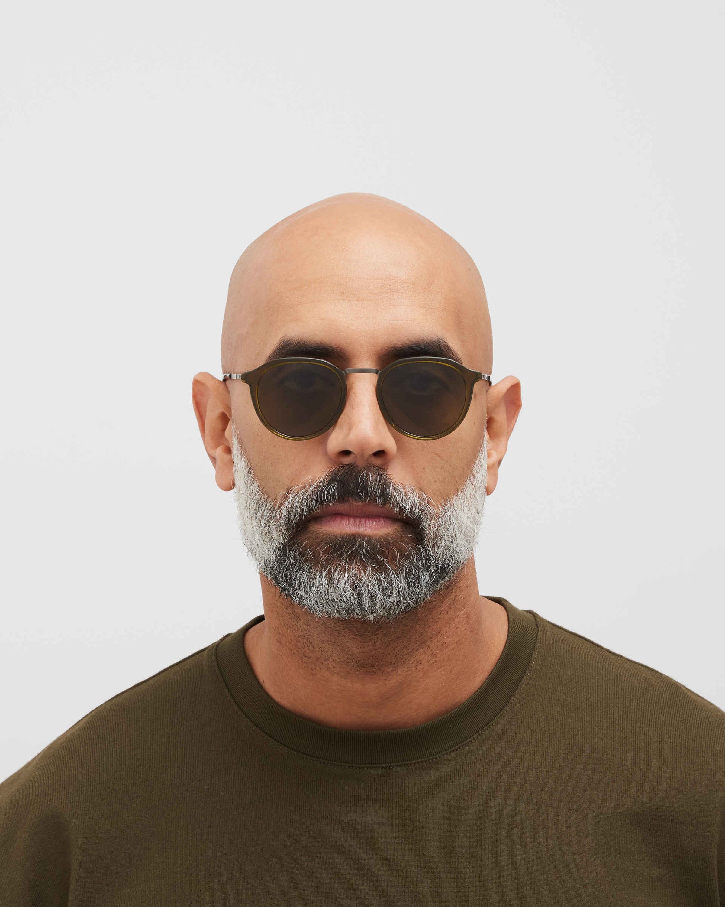 MYKITA PAULSON A67 GRAPHITE/PERIDOT Graphite/Peridot / Rawbrown Solid