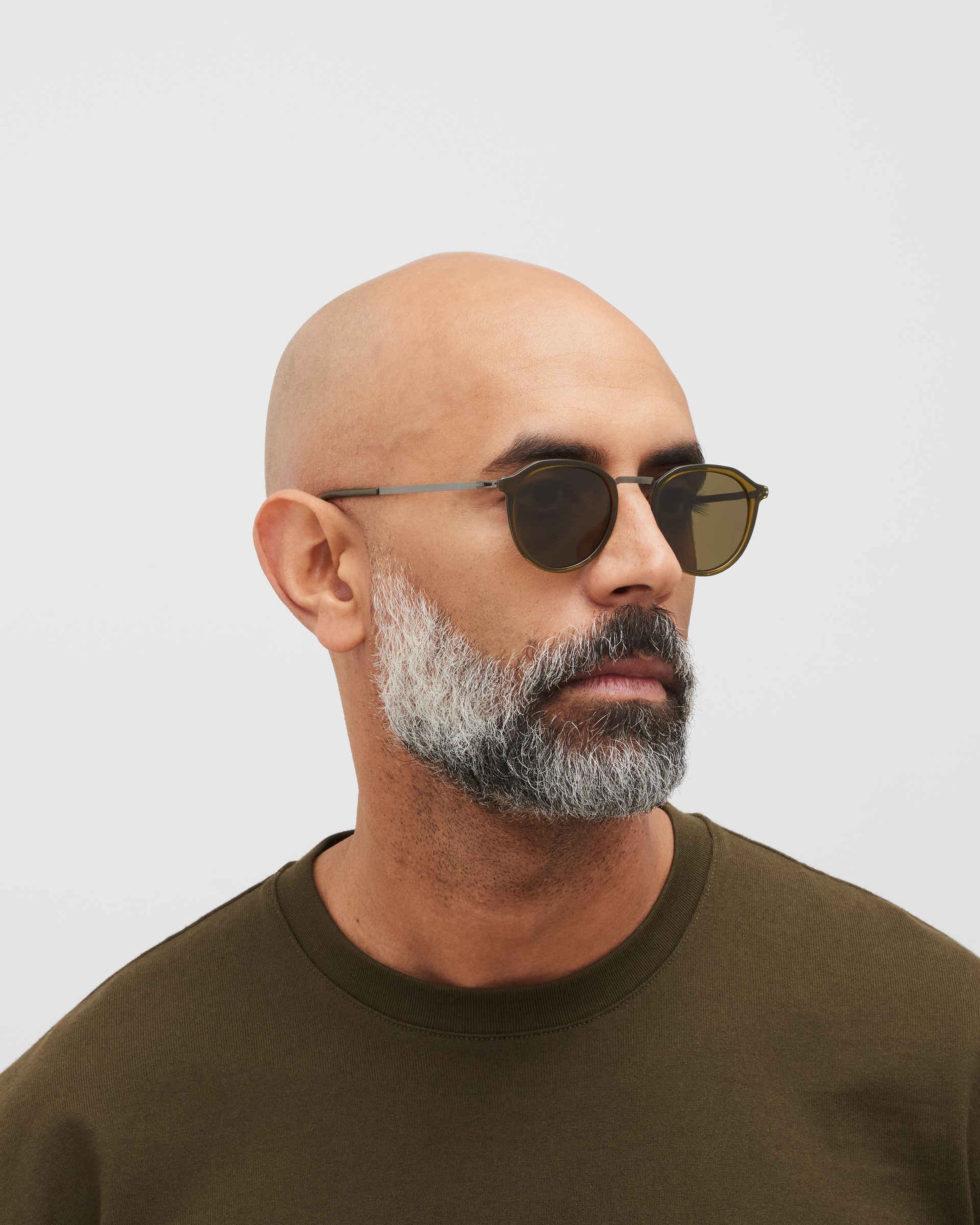 MYKITA PAULSON A67 GRAPHITE/PERIDOT Graphite/Peridot / Rawbrown Solid