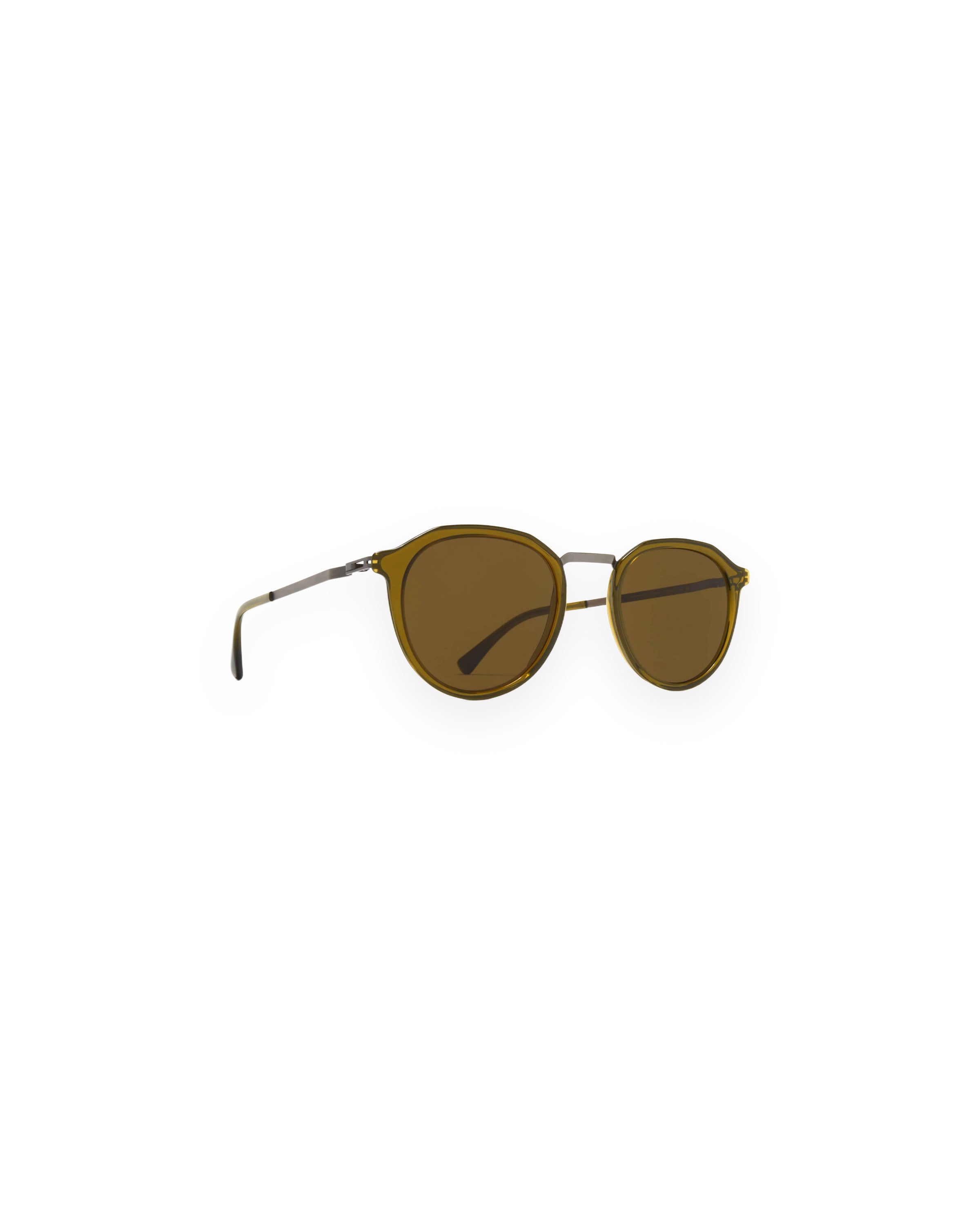 MYKITA PAULSON A67 GRAPHITE/PERIDOT Graphite/Peridot / Rawbrown Solid