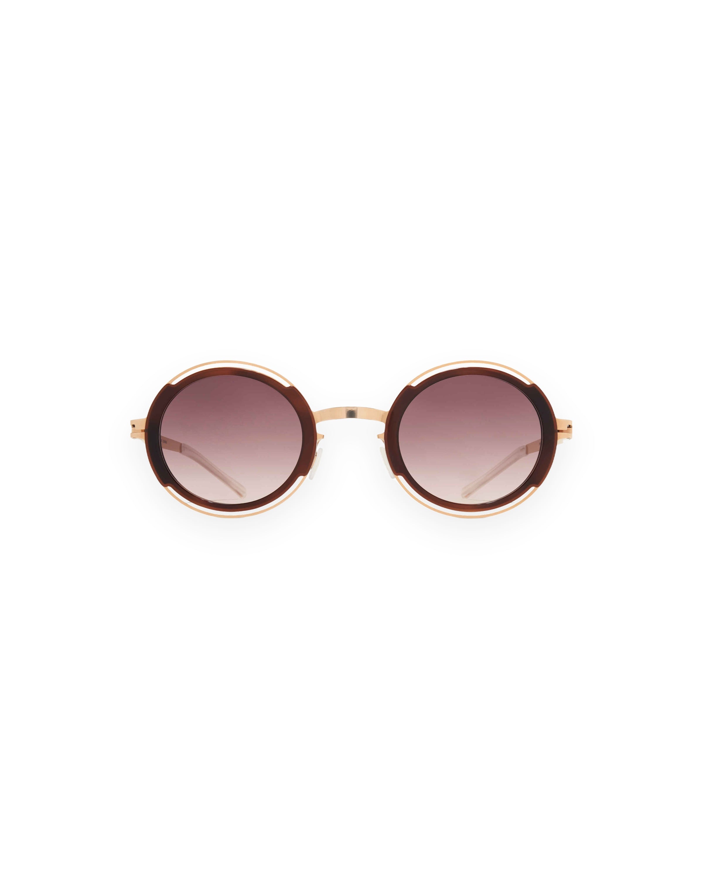 MYKITA PEARL A90 CHAMPAGNE GOLD/ZANZIBAR Champagne Gold/Zanzibar / Cedar Brown Gradient