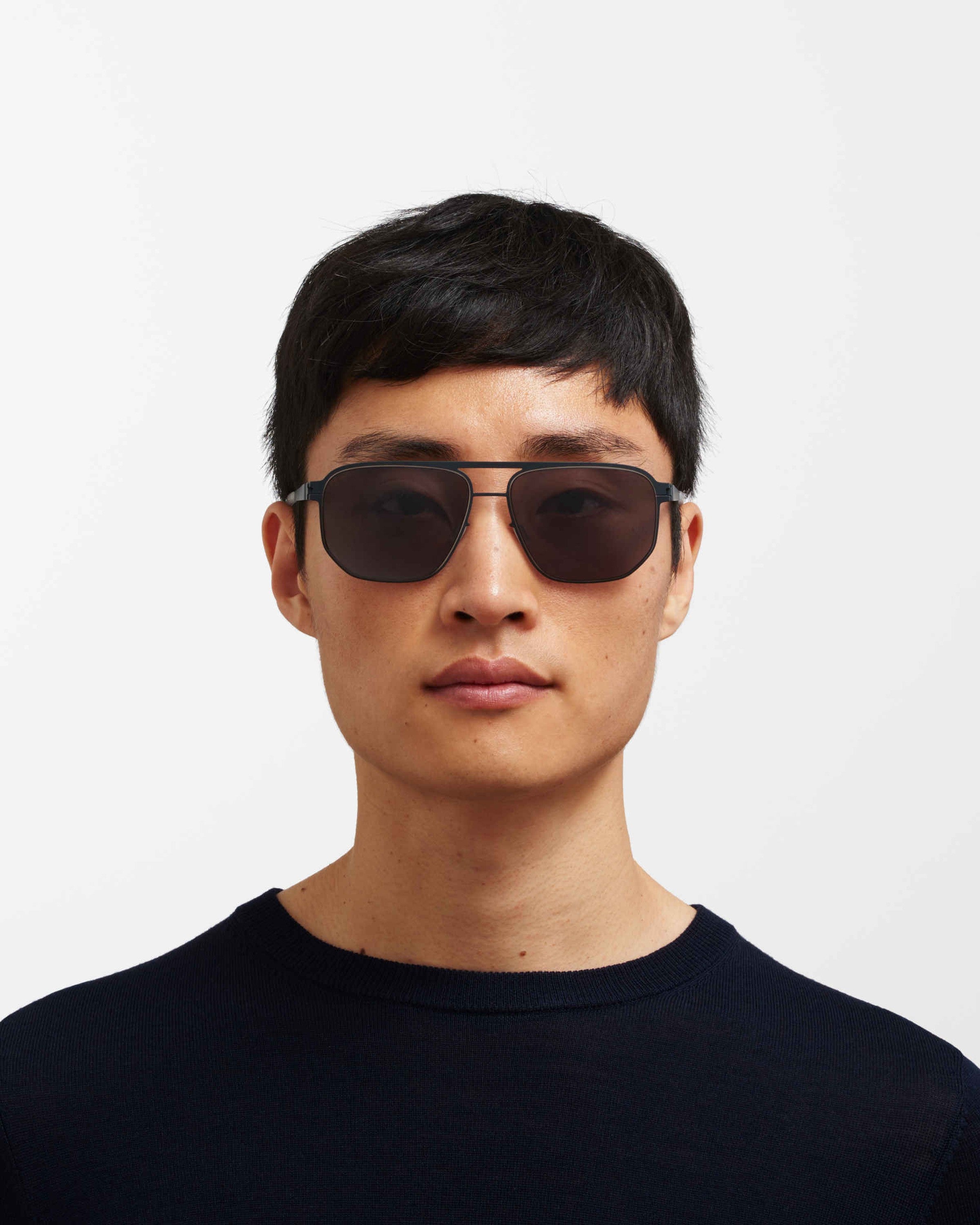MYKITA PERRY INDIGO/DARK SAND Indigo/Dark Sand / PolPro HiCon Grey