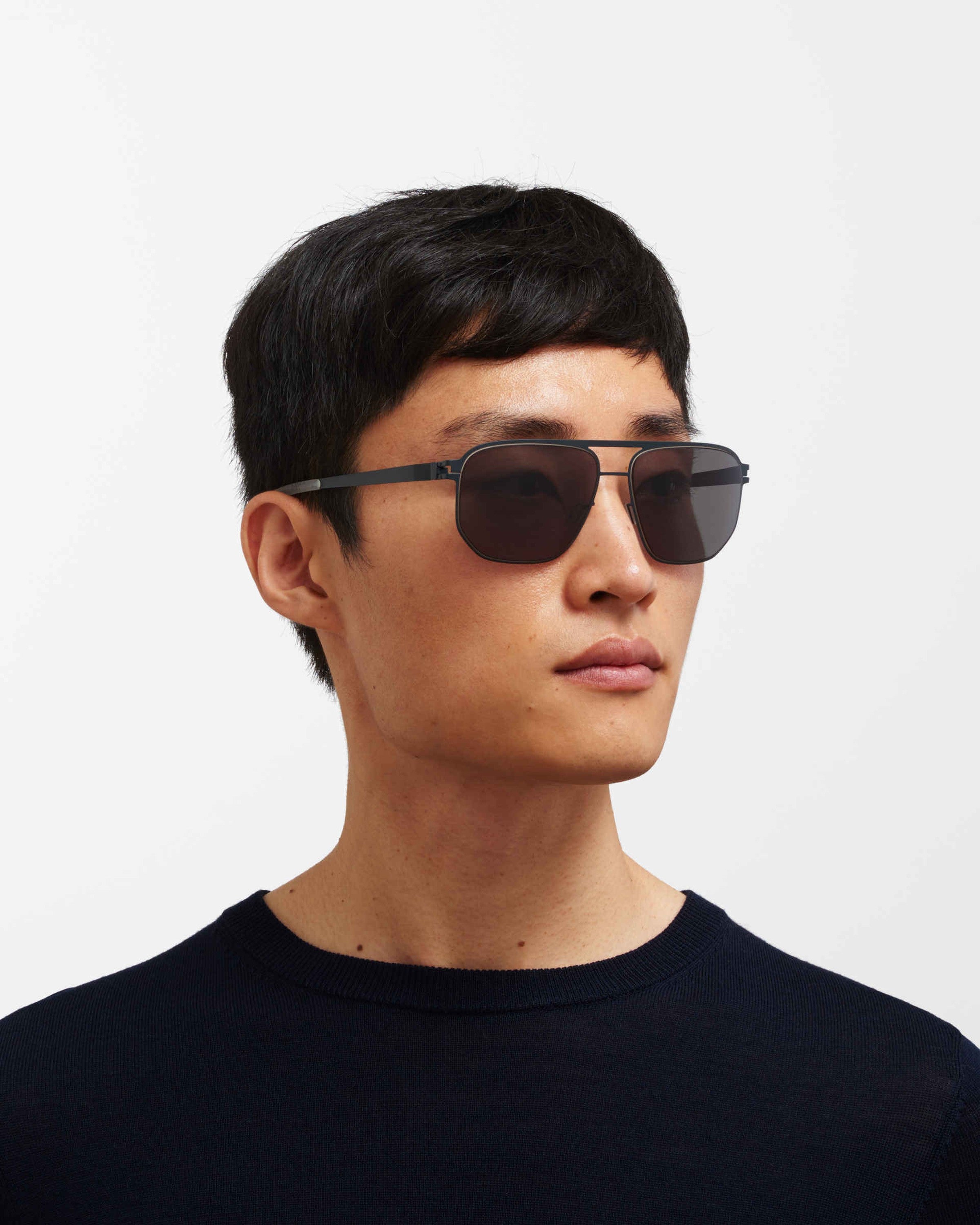 MYKITA PERRY INDIGO/DARK SAND Indigo/Dark Sand / PolPro HiCon Grey